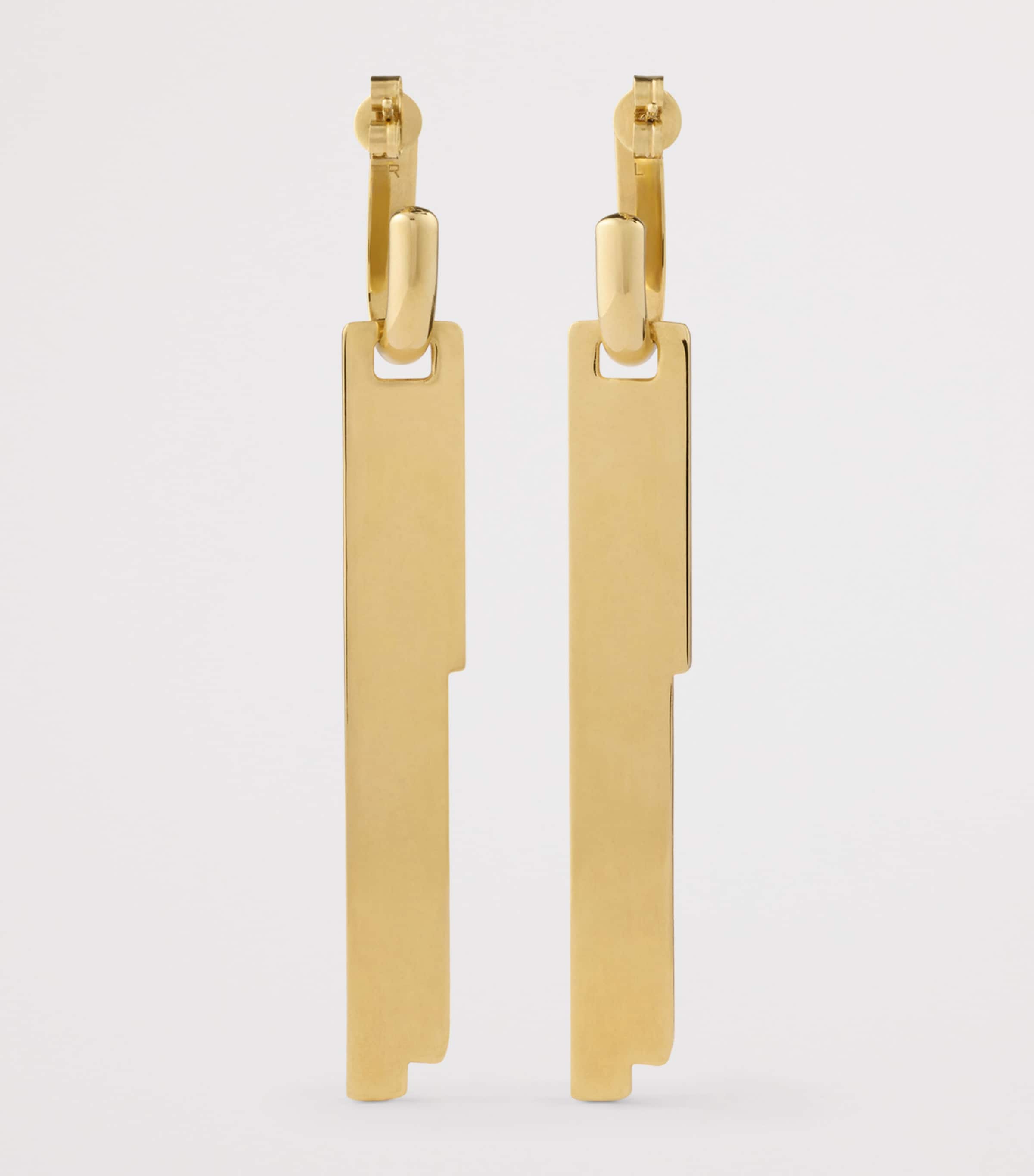 Tape Drop Earrings ANTIC GOLDEN Image 3