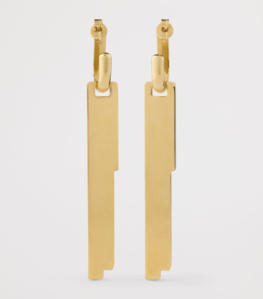 Tape Drop Earrings ANTIC GOLDEN Image 3
