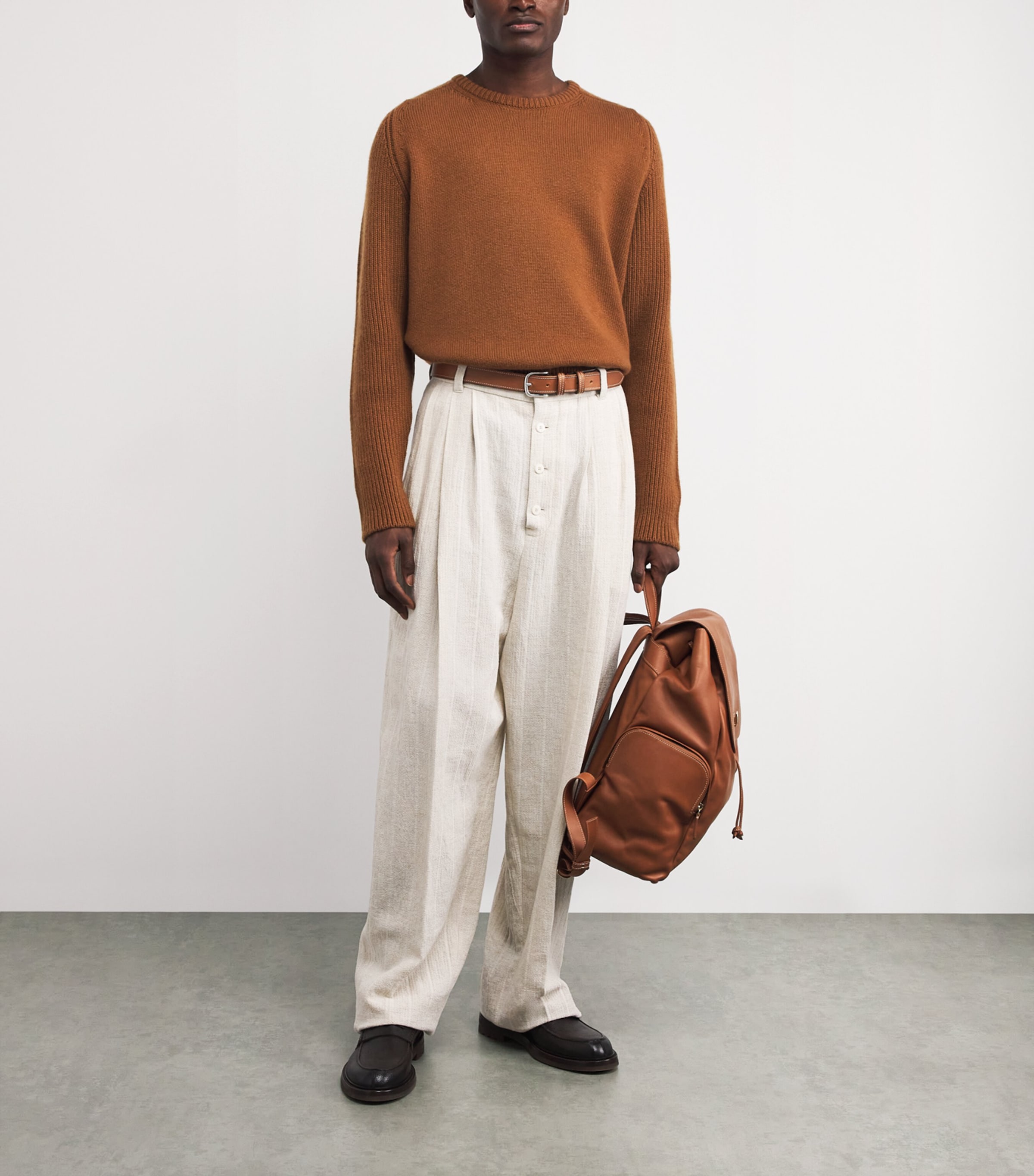 Leather Belt CAMMELLO Image 3