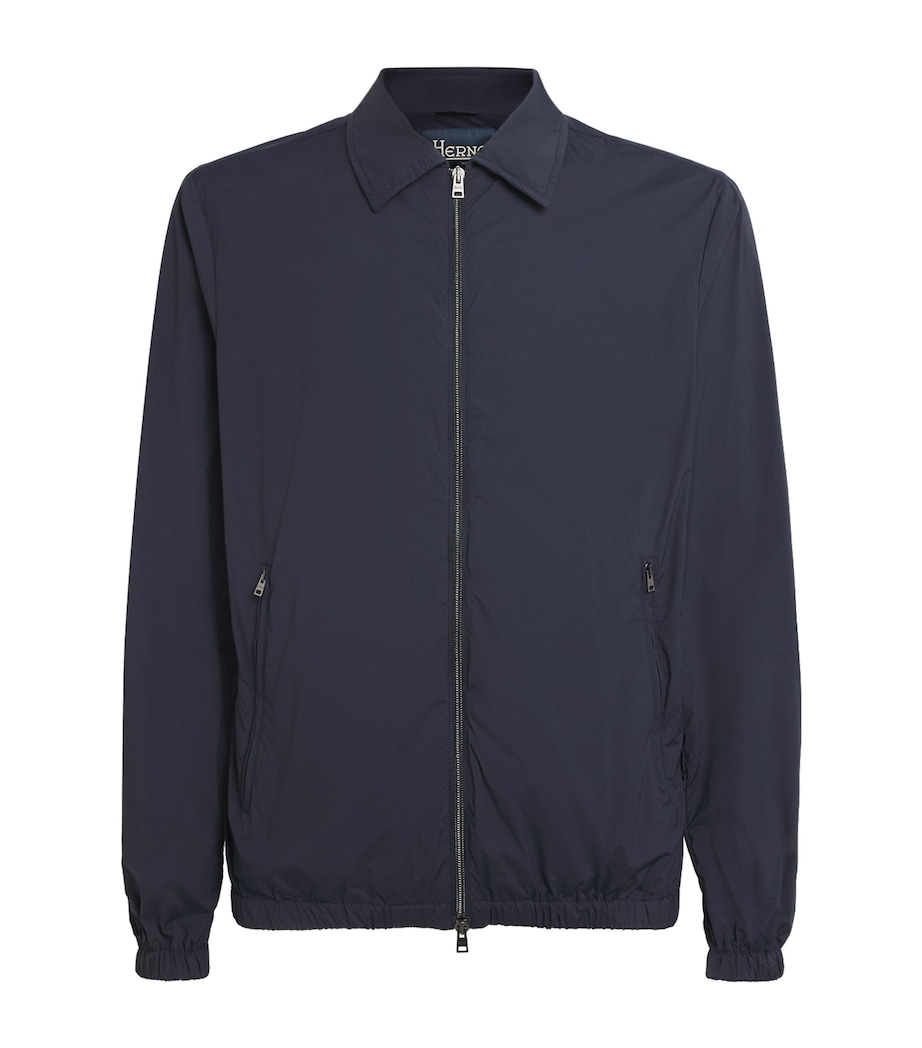 Stretch-Shell Bomber Jacket 9201 BLU NAVY Image 1