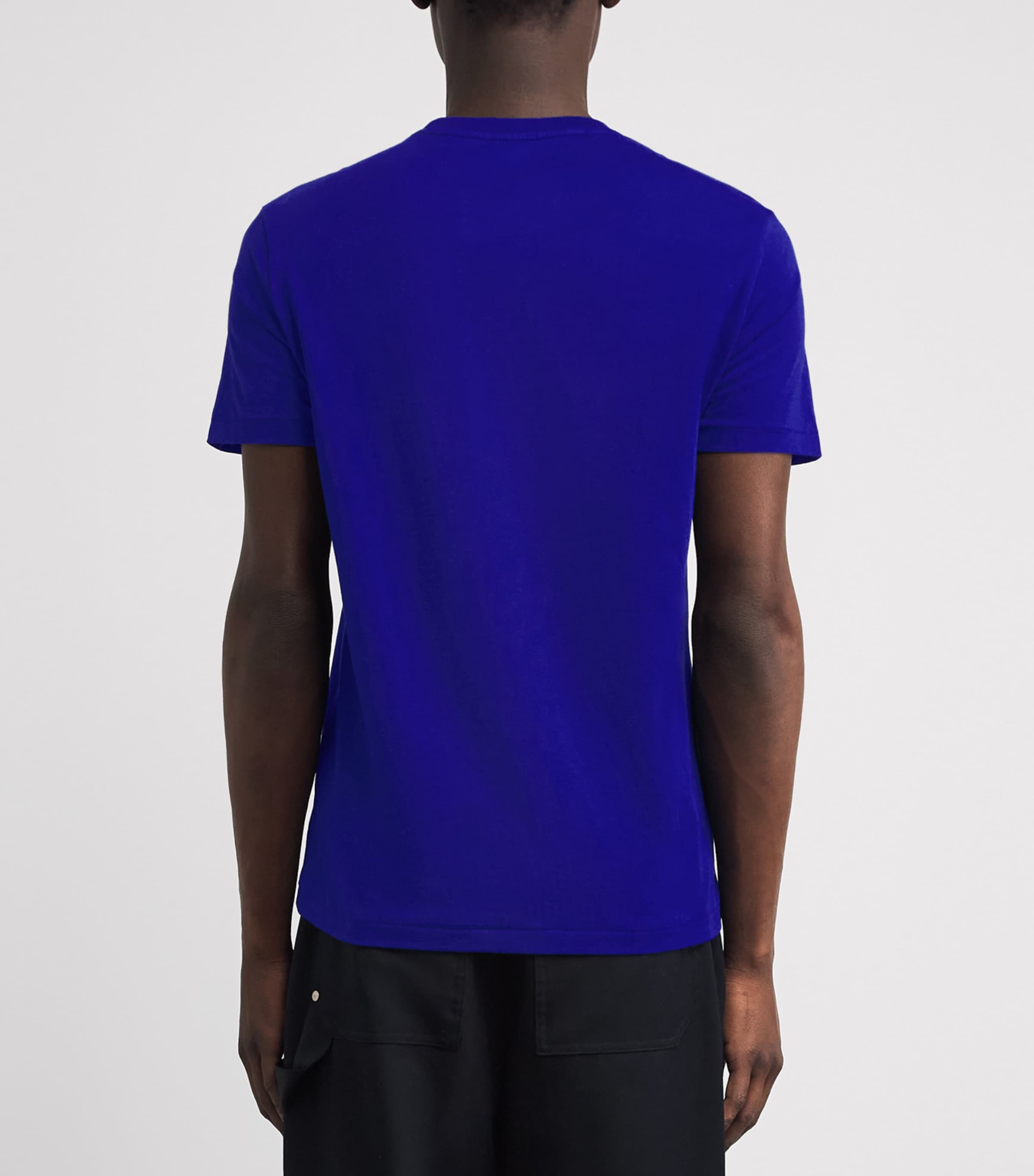 Polo Ralph Lauren Mens Cotton Custom-Fit Polo Pony T-Shirt Classic Image 5