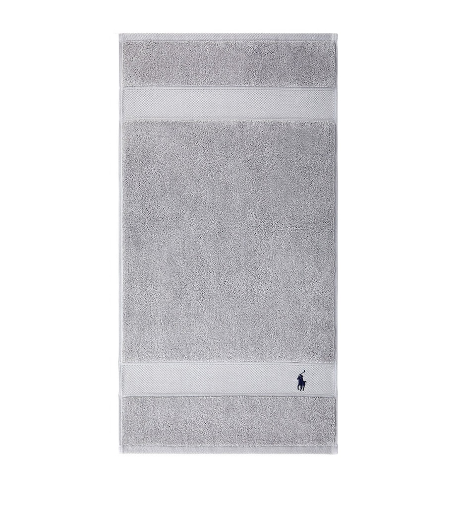 Polo Player Guest Towel (40cm x 75cm) ANDOVER HEATHER Image 2