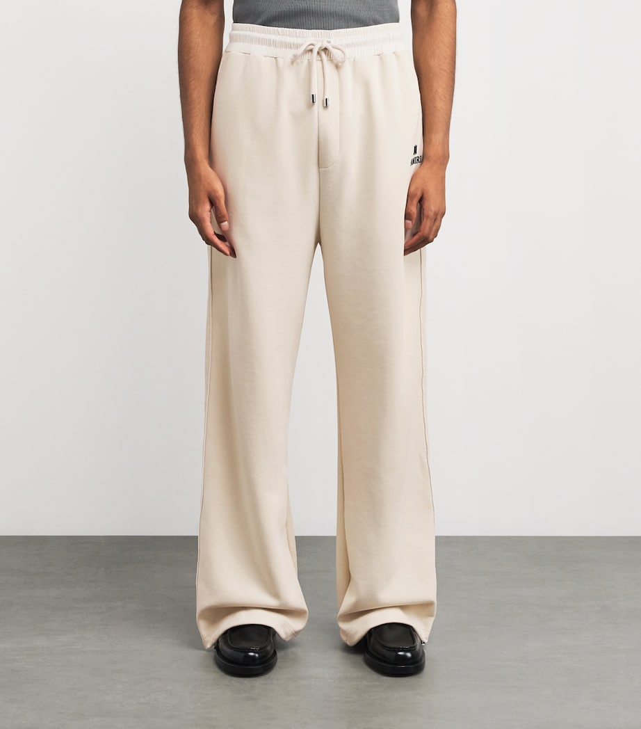 Cotton Logo Relaxed Sweatpants ALABASTER Image 3