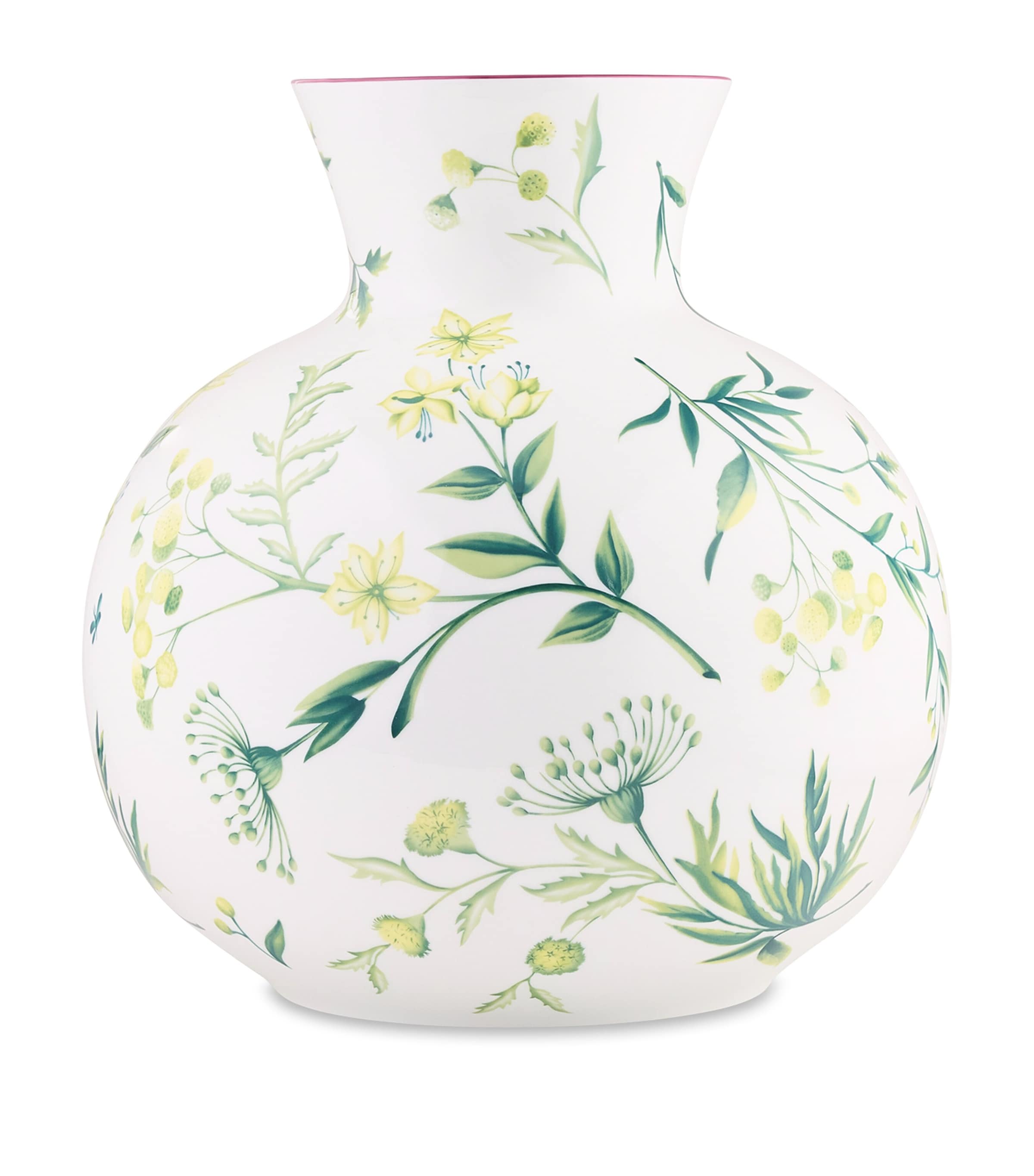 GINORI 1735 Porcelain Florenza Acanto Vase (31.5cm) Image 1
