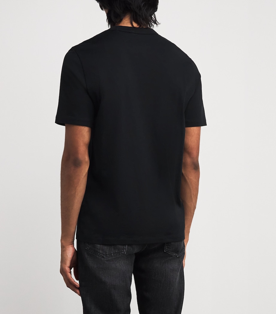 Cotton Stripe Monogram T-Shirt C74 Image 4