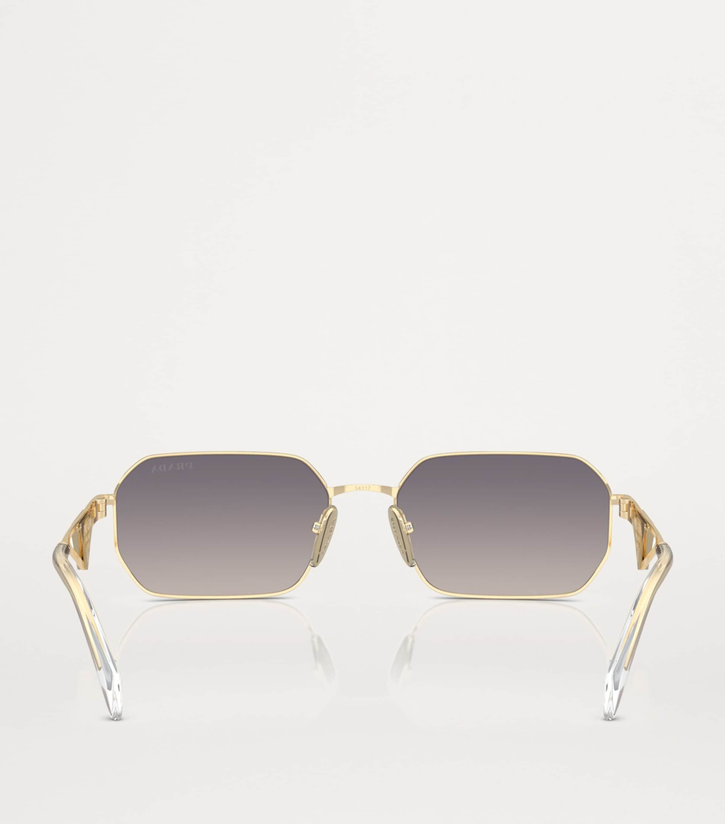 Prada Metal Rectangular Sunglasses Image 4