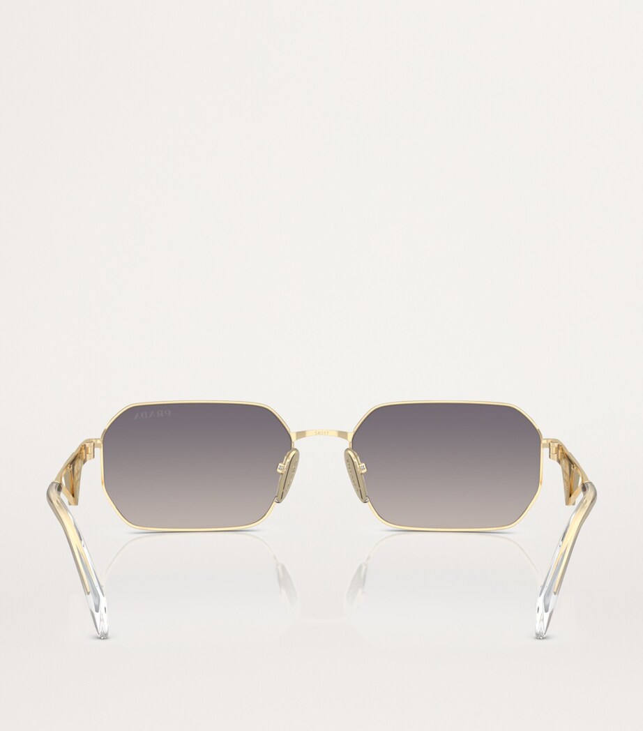 Prada Metal Rectangular Sunglasses Image 4