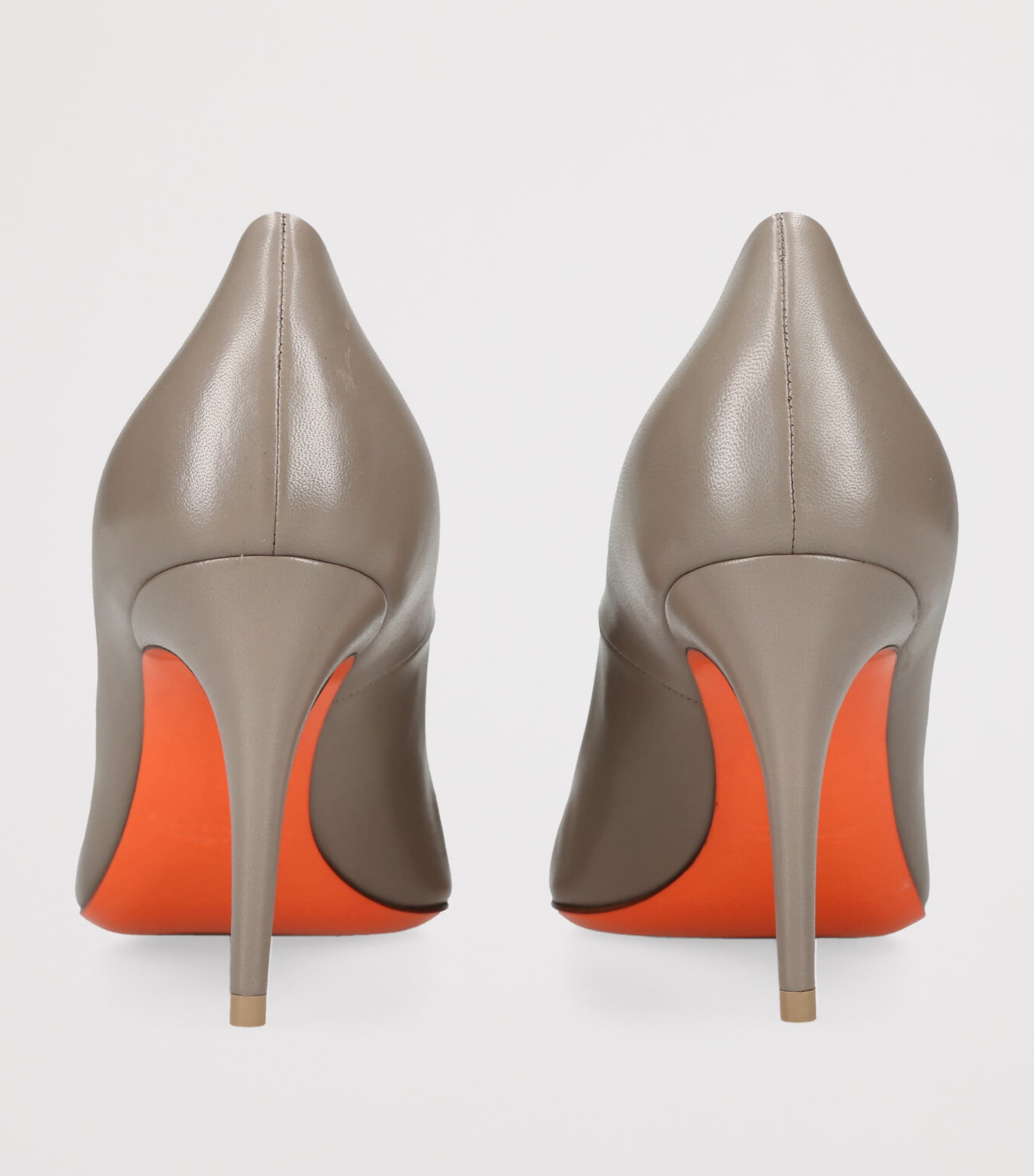Leather Sibille Pumps 85 GREY Image 2