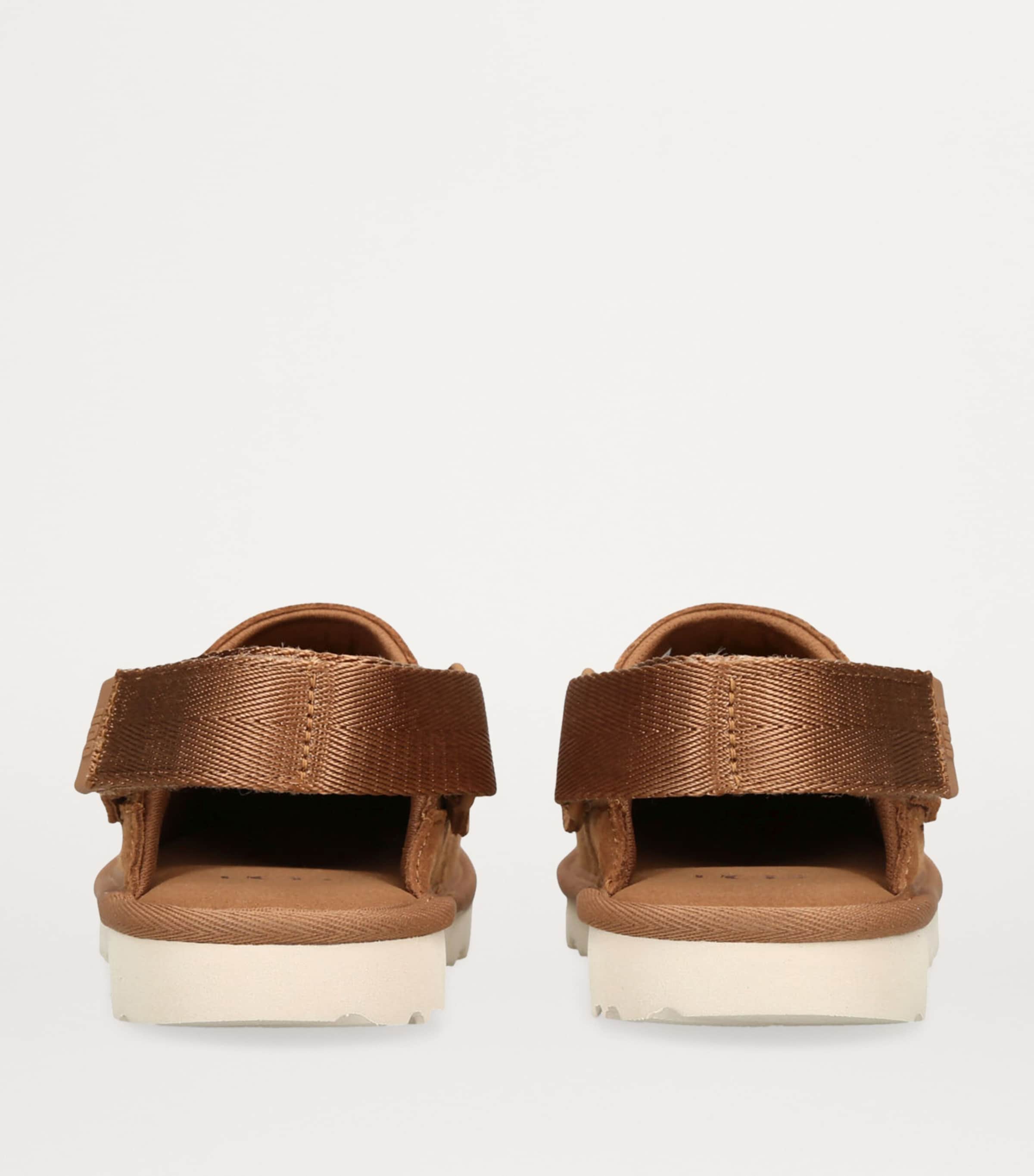 Suede Goldenstar Clogs BROWN Image 2