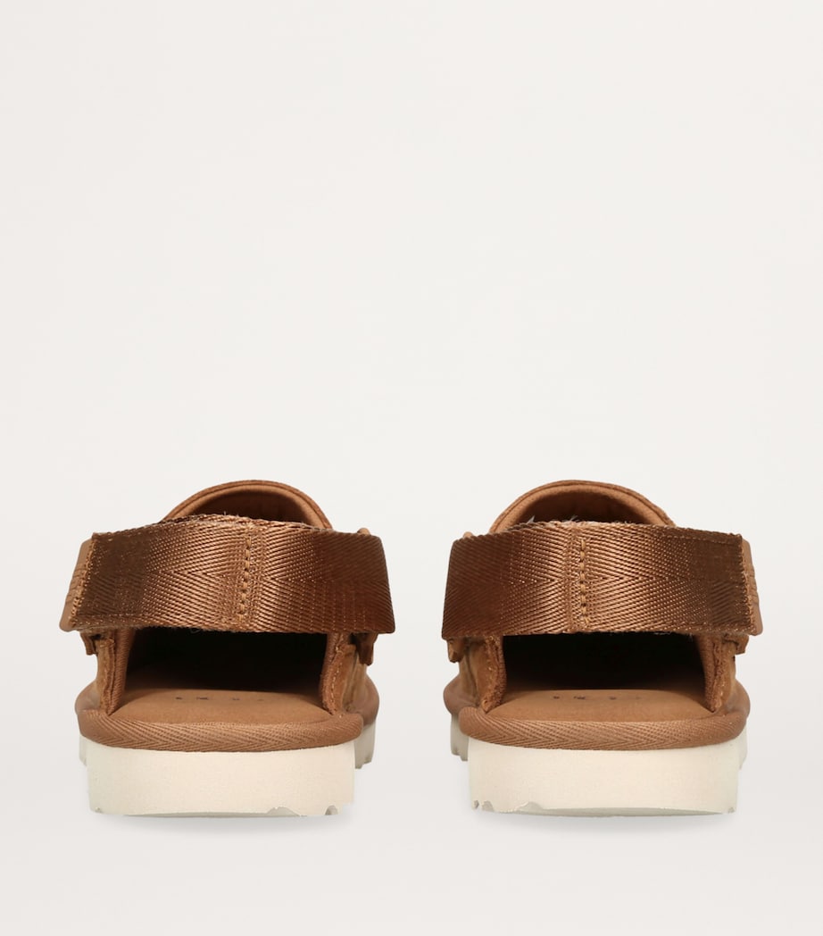 Suede Goldenstar Clogs BROWN Image 2