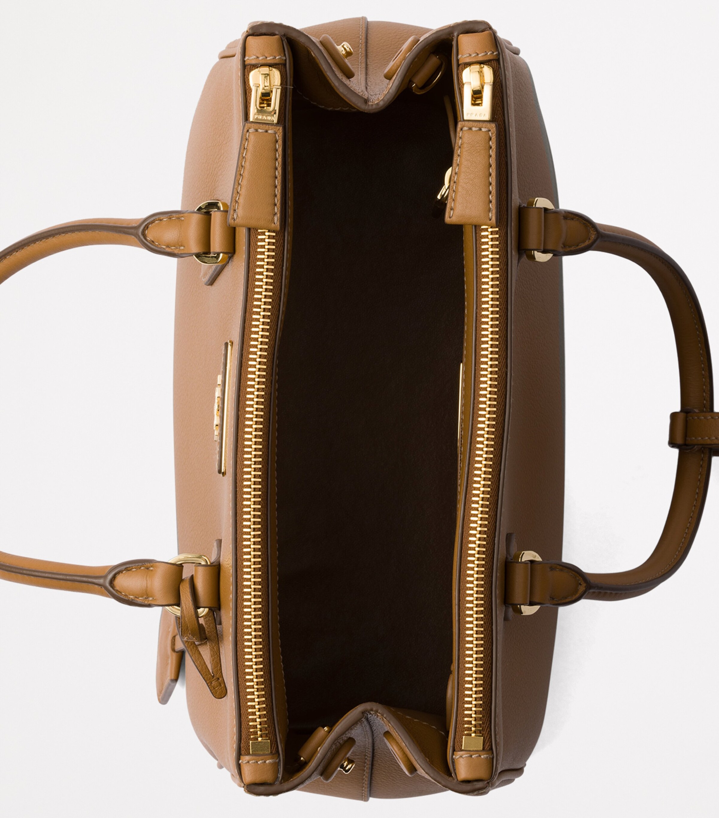 Medium Leather Galleria Top-Handle Bag F03BH Image 4