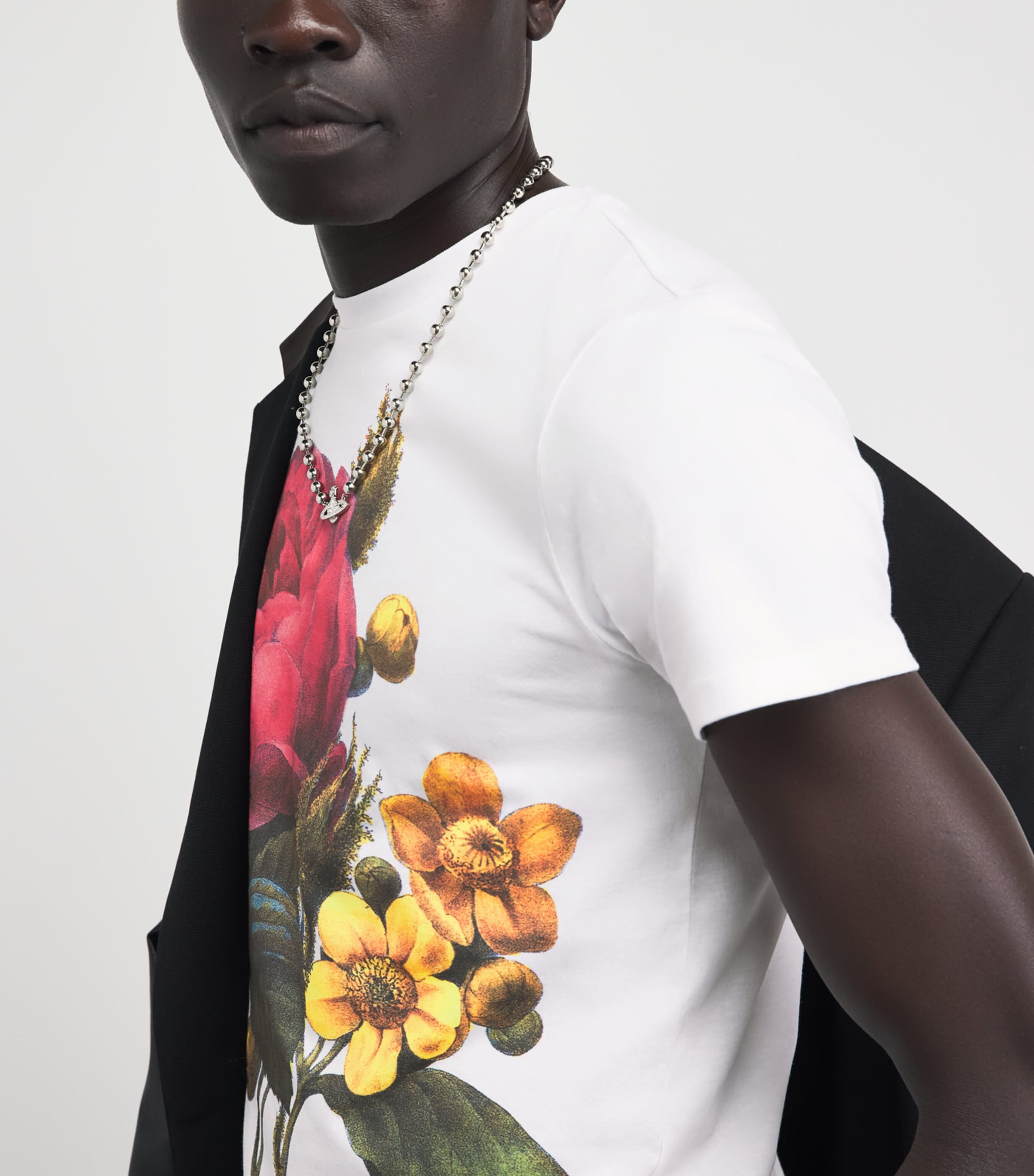 Vivienne Westwood White Cotton Flower T-Shirt | Harrods US