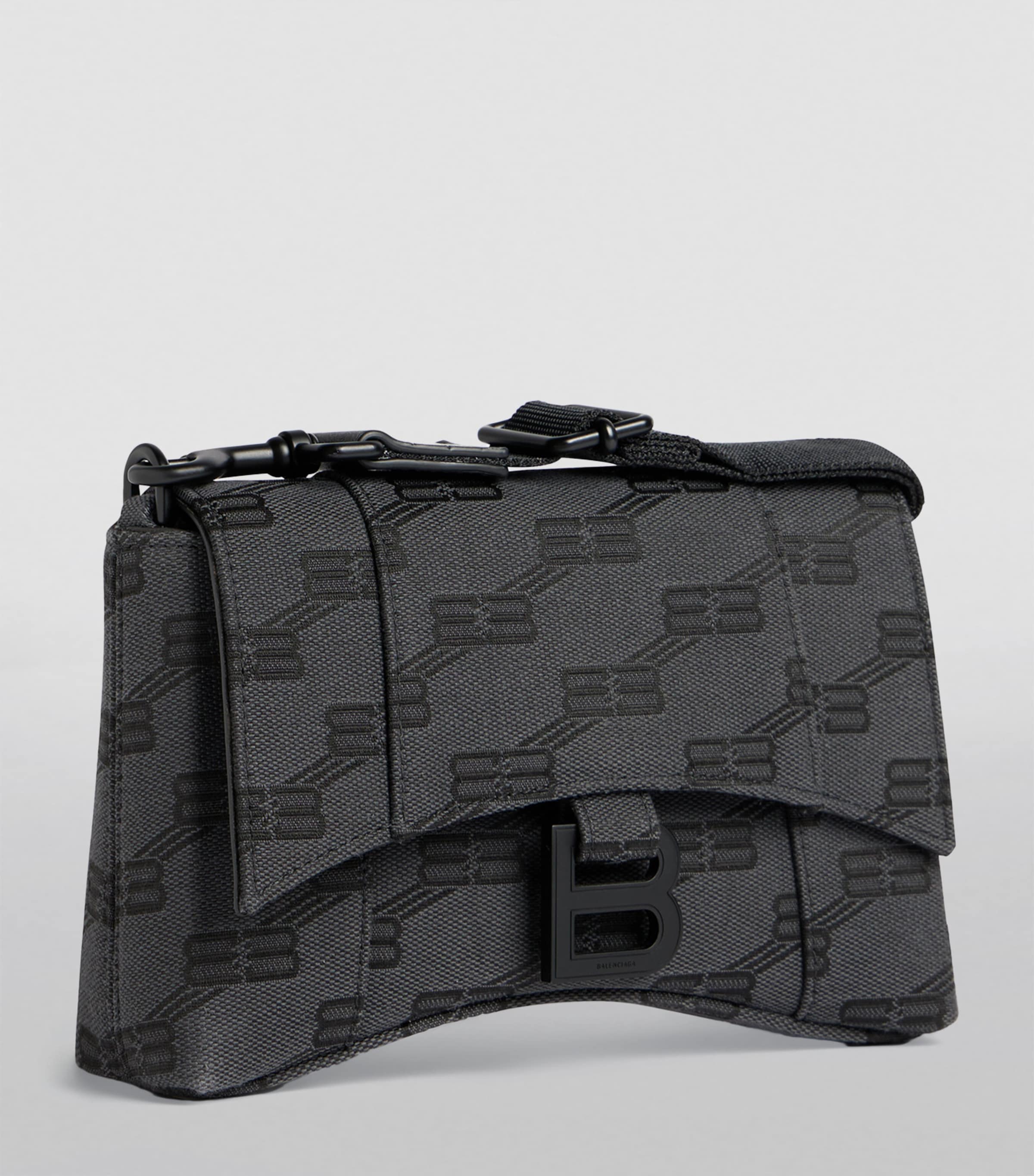 Balenciaga Black XXS Downtown Cross-Body Bag | Harrods US