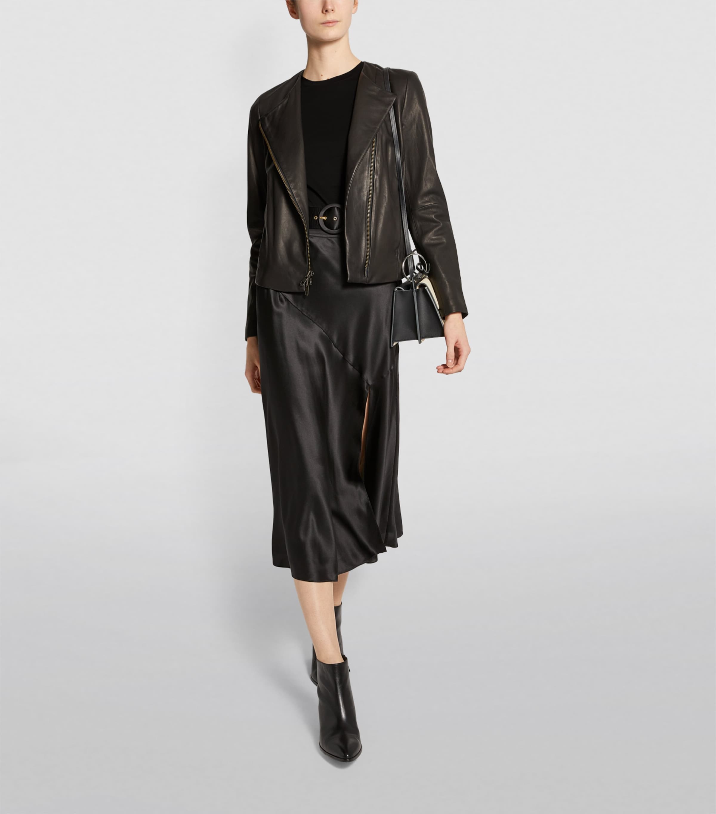 Pima Cotton Essential T-Shirt BLACK-001BLK Image 2