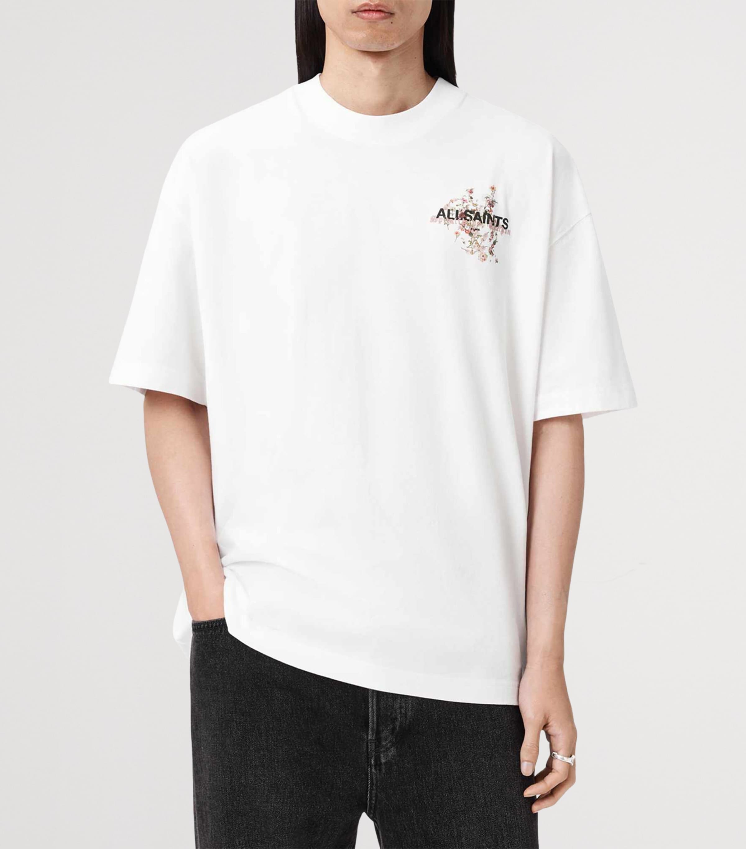 Organic Cotton Valen T-Shirt ASHEN WHITE Image 3