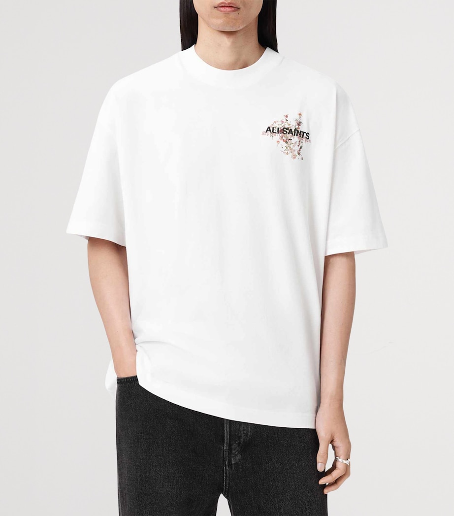 Organic Cotton Valen T-Shirt ASHEN WHITE Image 3