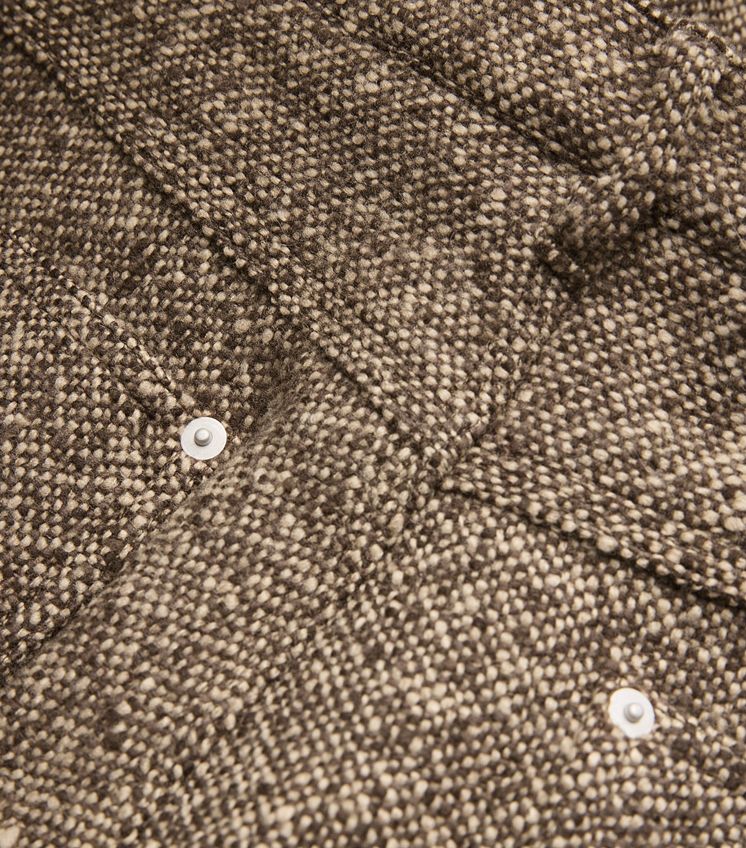 Wool Tweed Painter Trousers BROWN Image 5