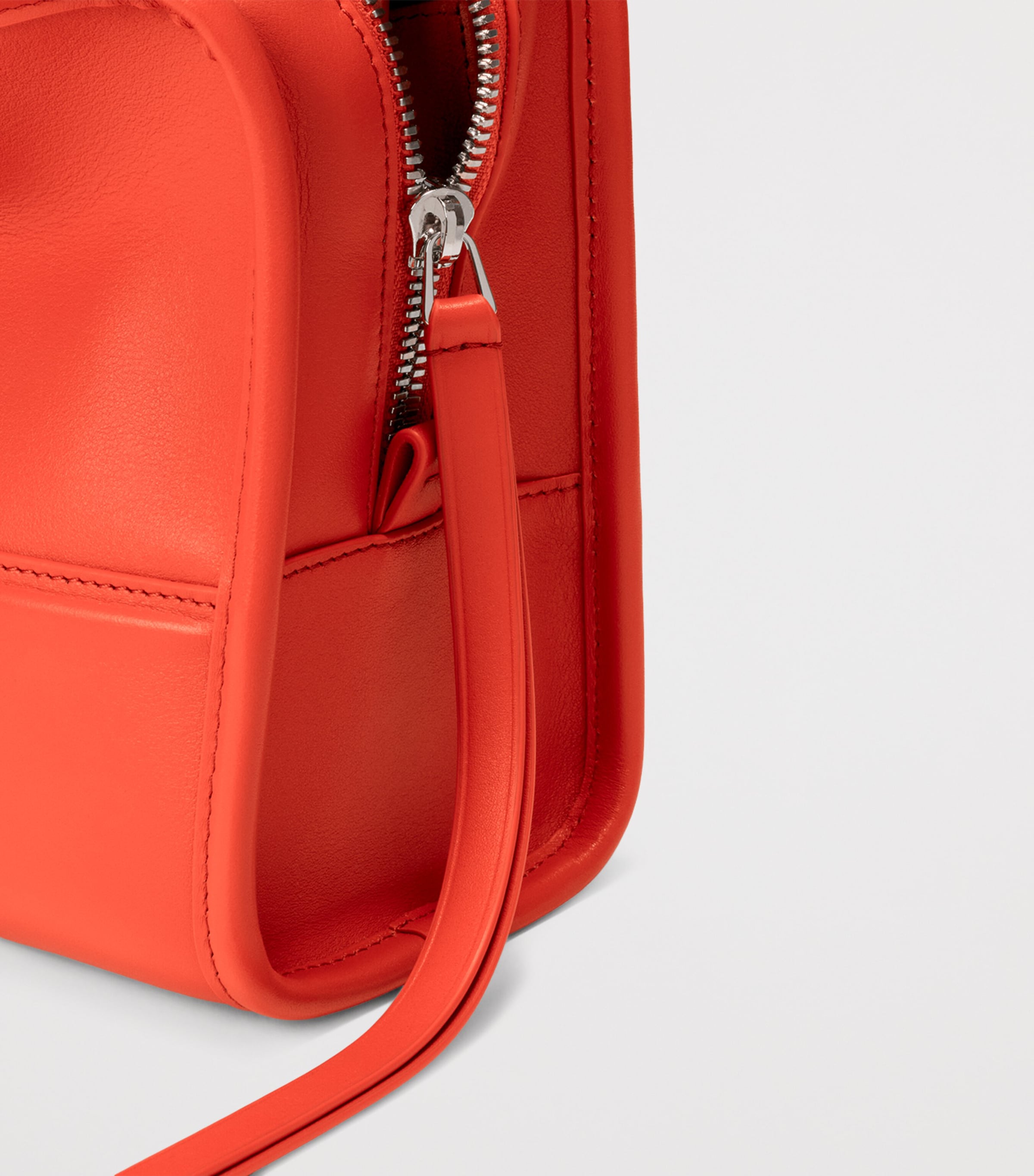 LOEWE Small Leather Amazona 180 Top-Handle Bag Sunrise Orange Image 8