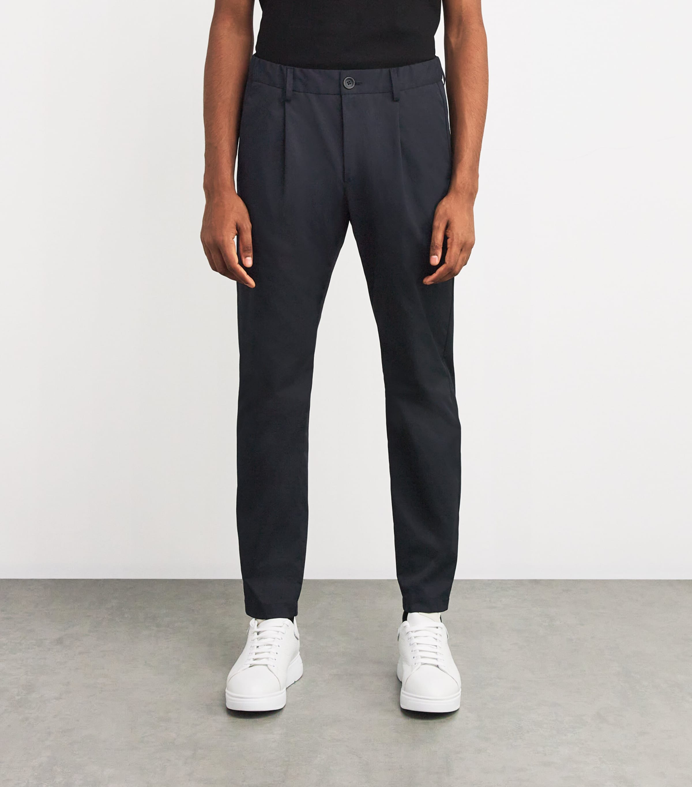 Technical Slim Chinos 9300NERO Image 3