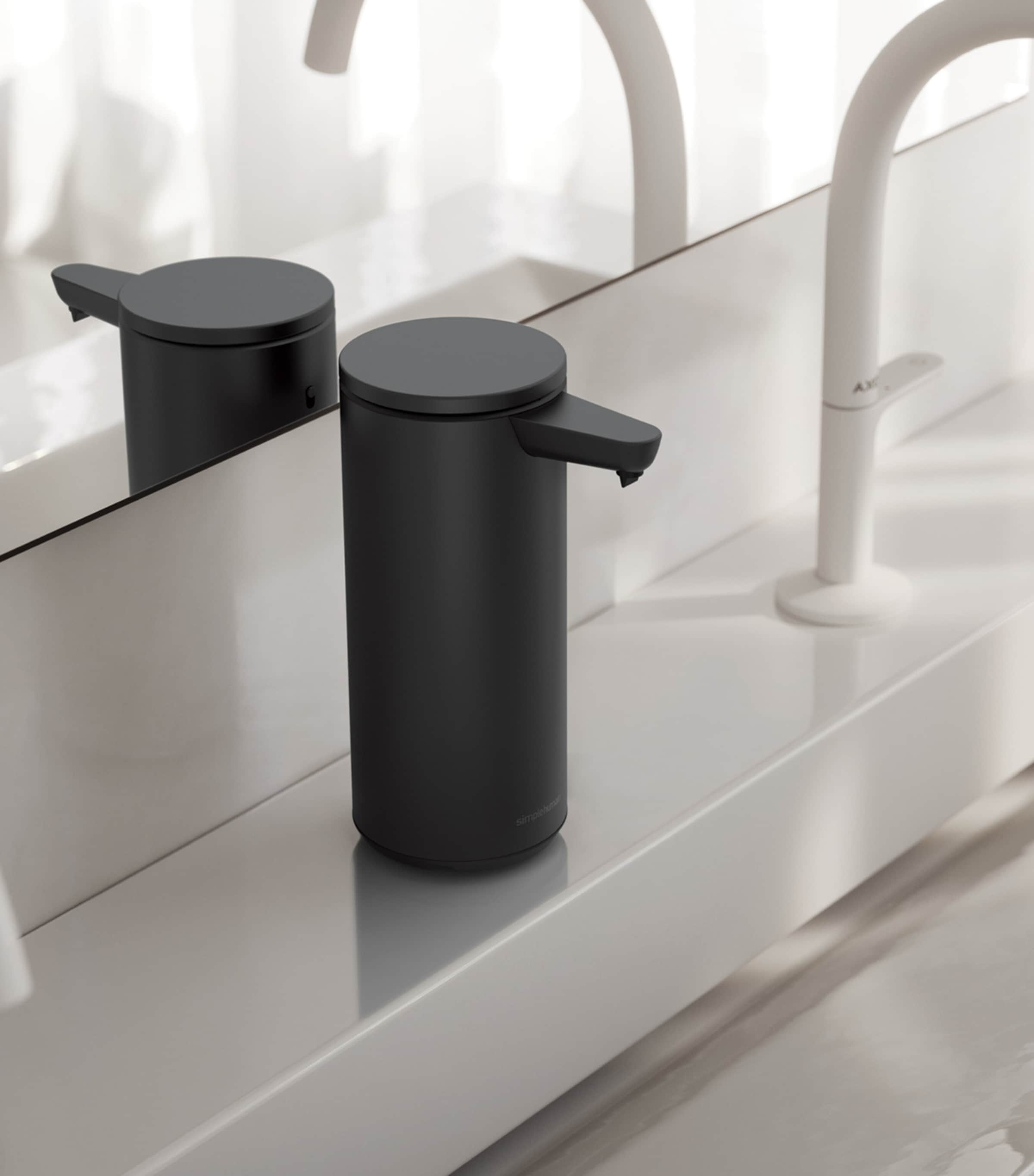 Rechargeable Sensor Soap Dispenser (266ml) MATTE BLACK Image 5