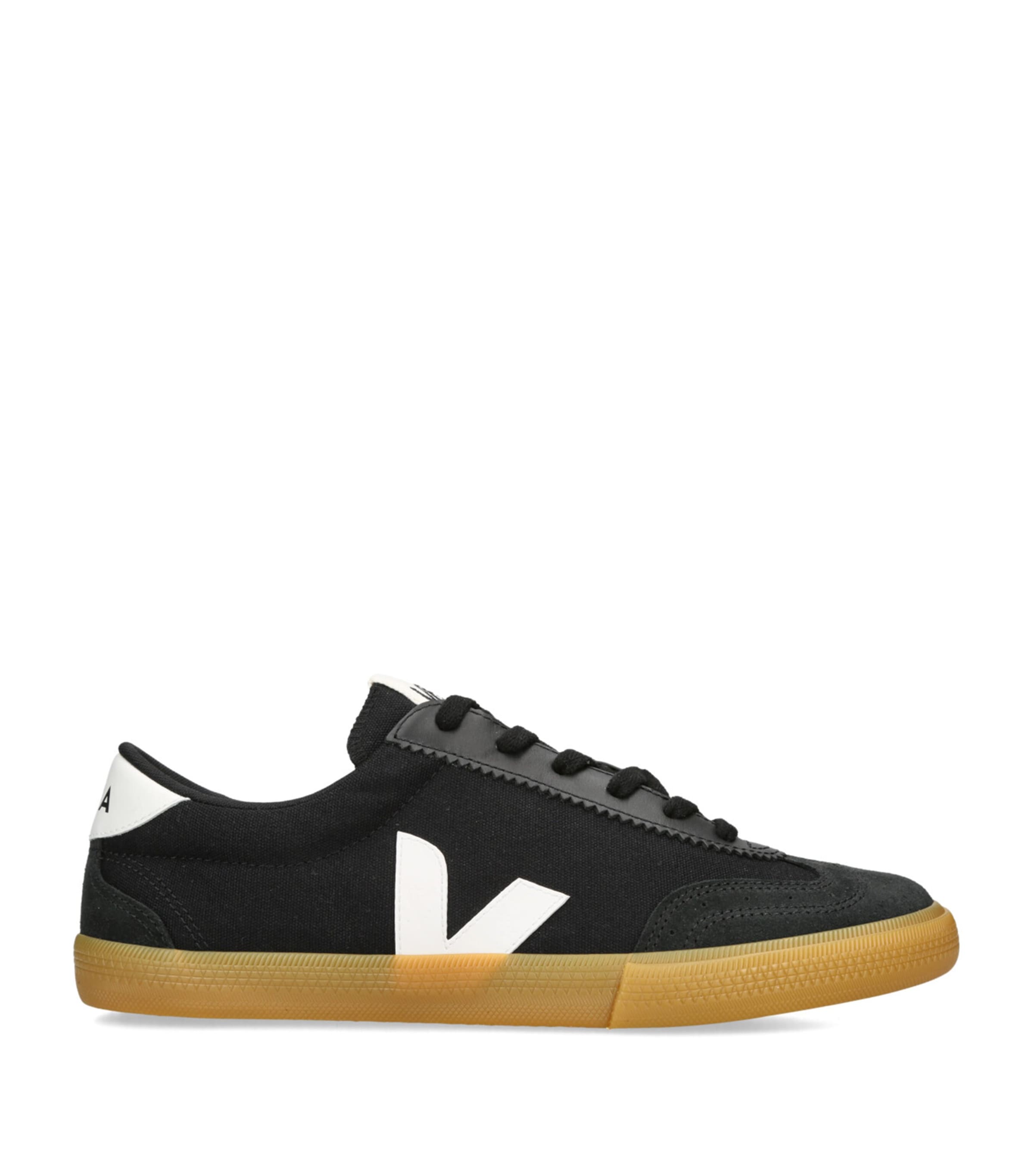 Veja Canvas Volley Sneakers Blk/white Image 1