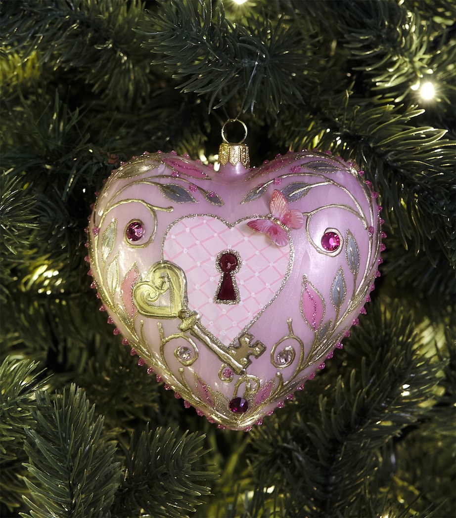 Glitterlab Locket Heart Tree Decoration Image 3