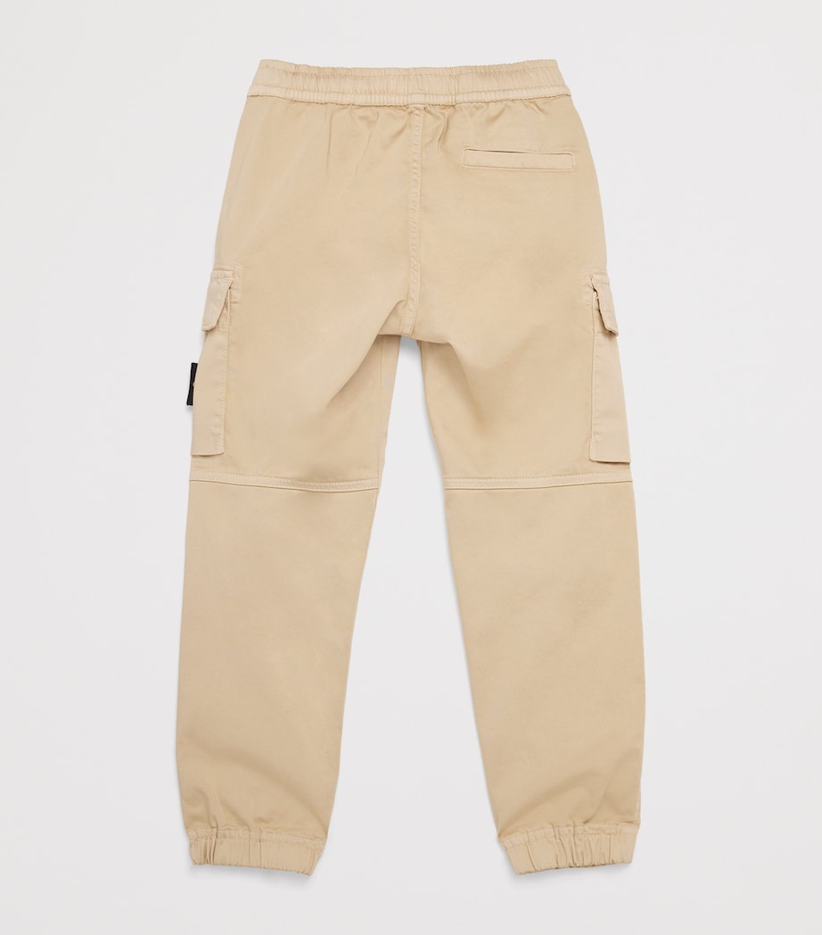Stone Island Junior Stretch-Organic Cotton Cargo Trousers (2-14 Years) Image 2