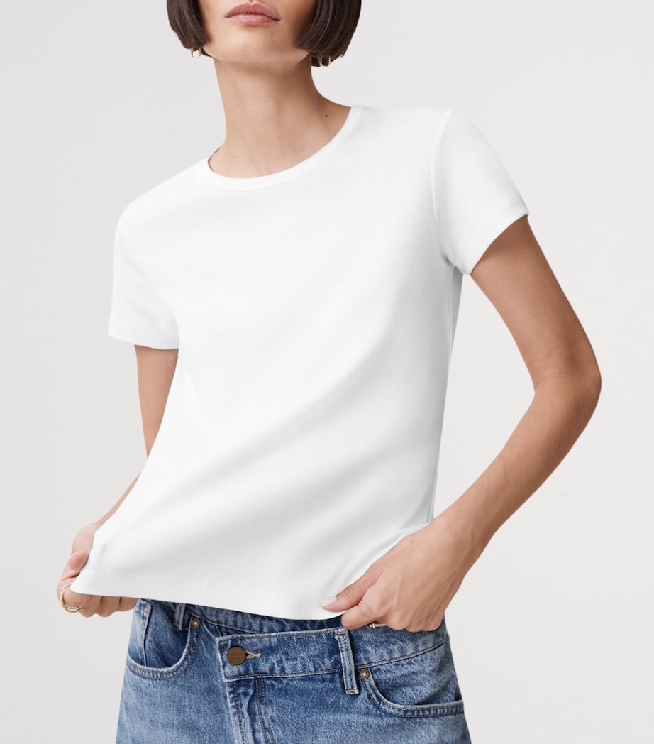 Organic Cotton Stevie T-Shirt OPTIC WHITE Image 5