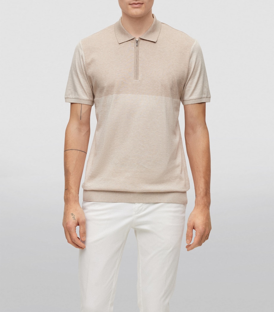 Cotton-Silk Polo Shirt 271 Image 3