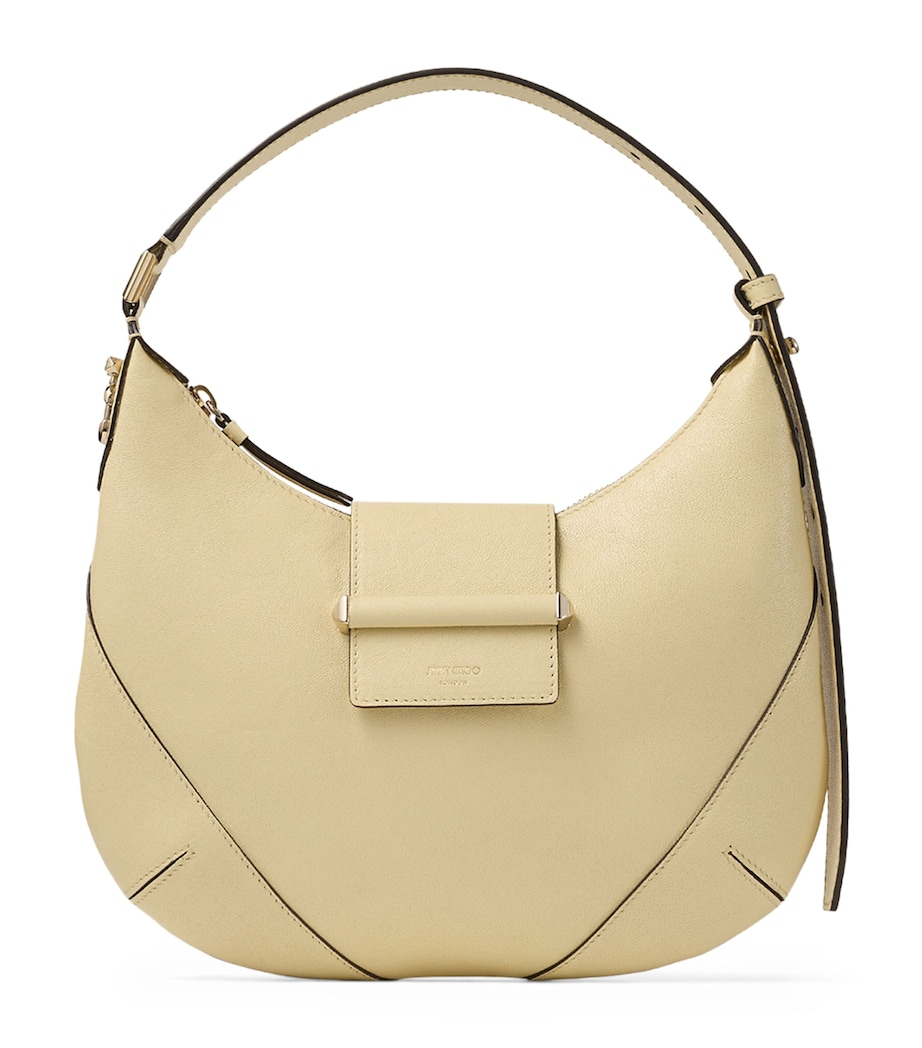 Small Bar Leather Shoulder Bag BUTTERMILK/SHINY GOL Image 1