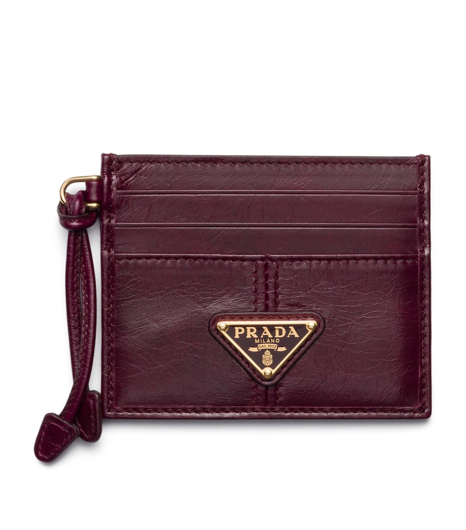 Leather Logo Card Holder F0007 Image 1
