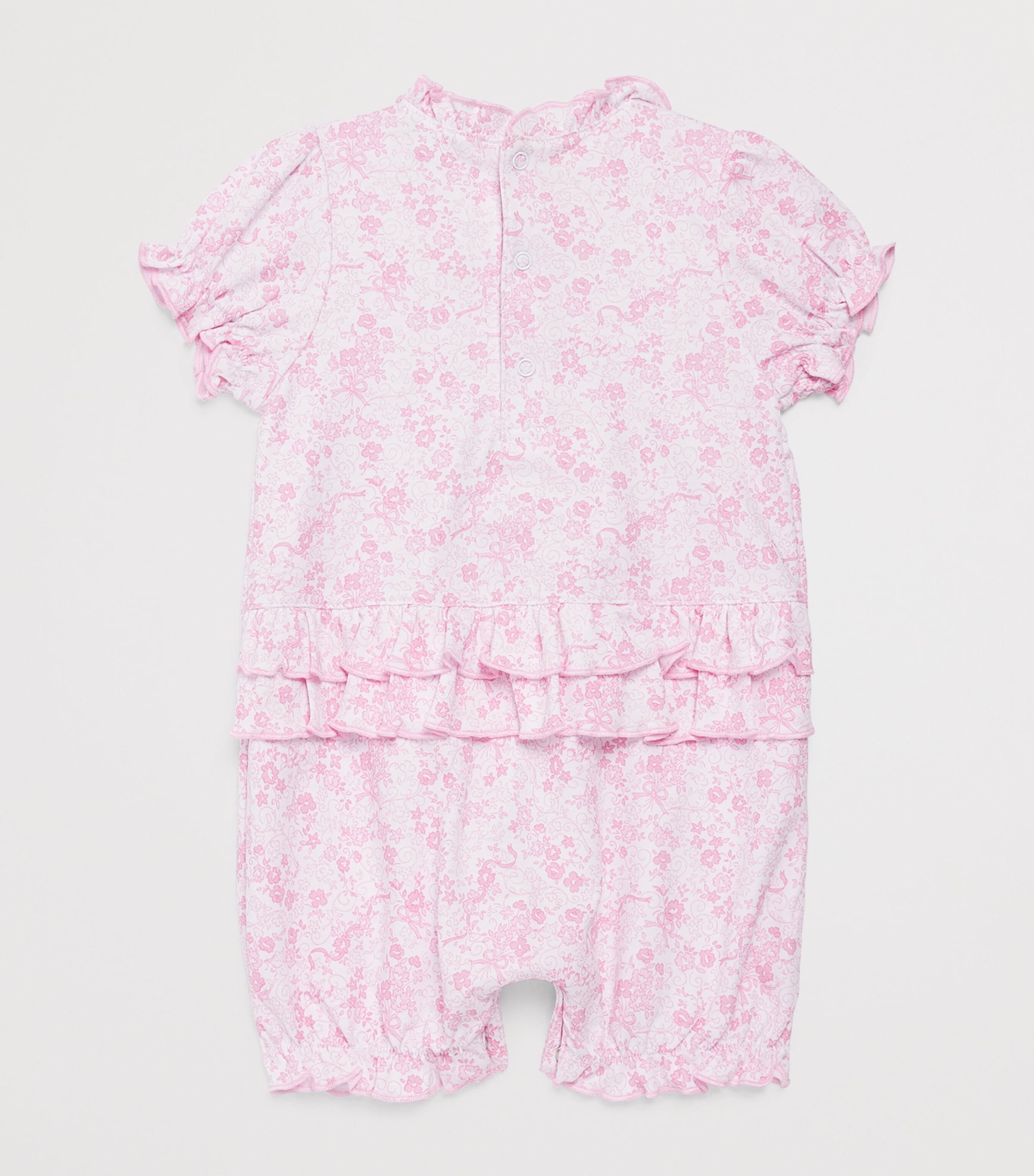 Kissy Kissy Pima Cotton Old English Roses Bodysuit (0-24 Months) Image 2