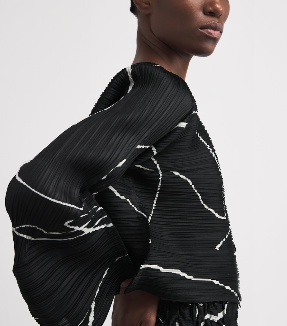 Printed Pause Jacket BLACK Image 6