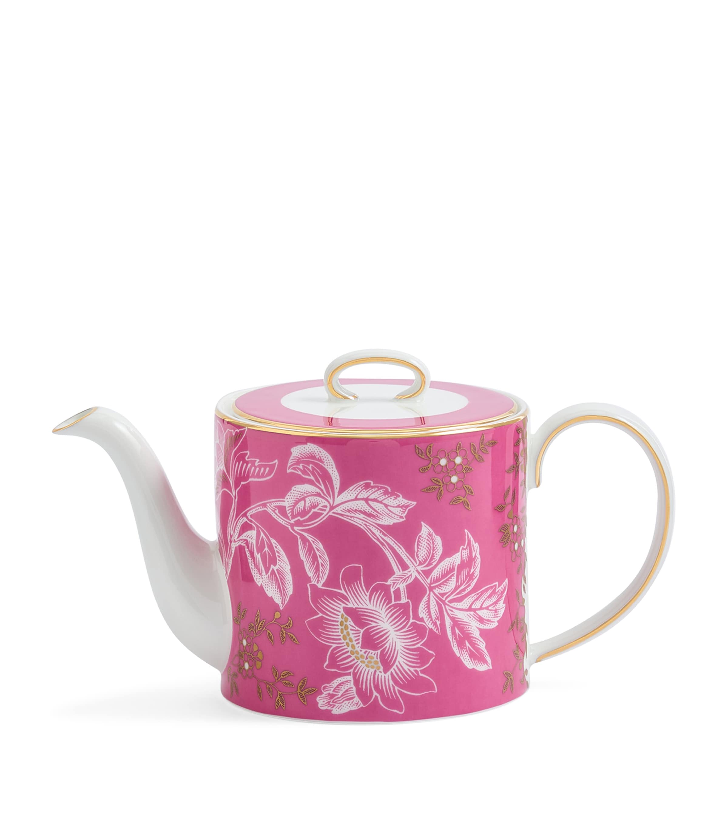 Wedgwood Wonderlust Pink Tonquin Teapot (500ml) | Dining | Tableware | Teapots | Designers | Wedgwood