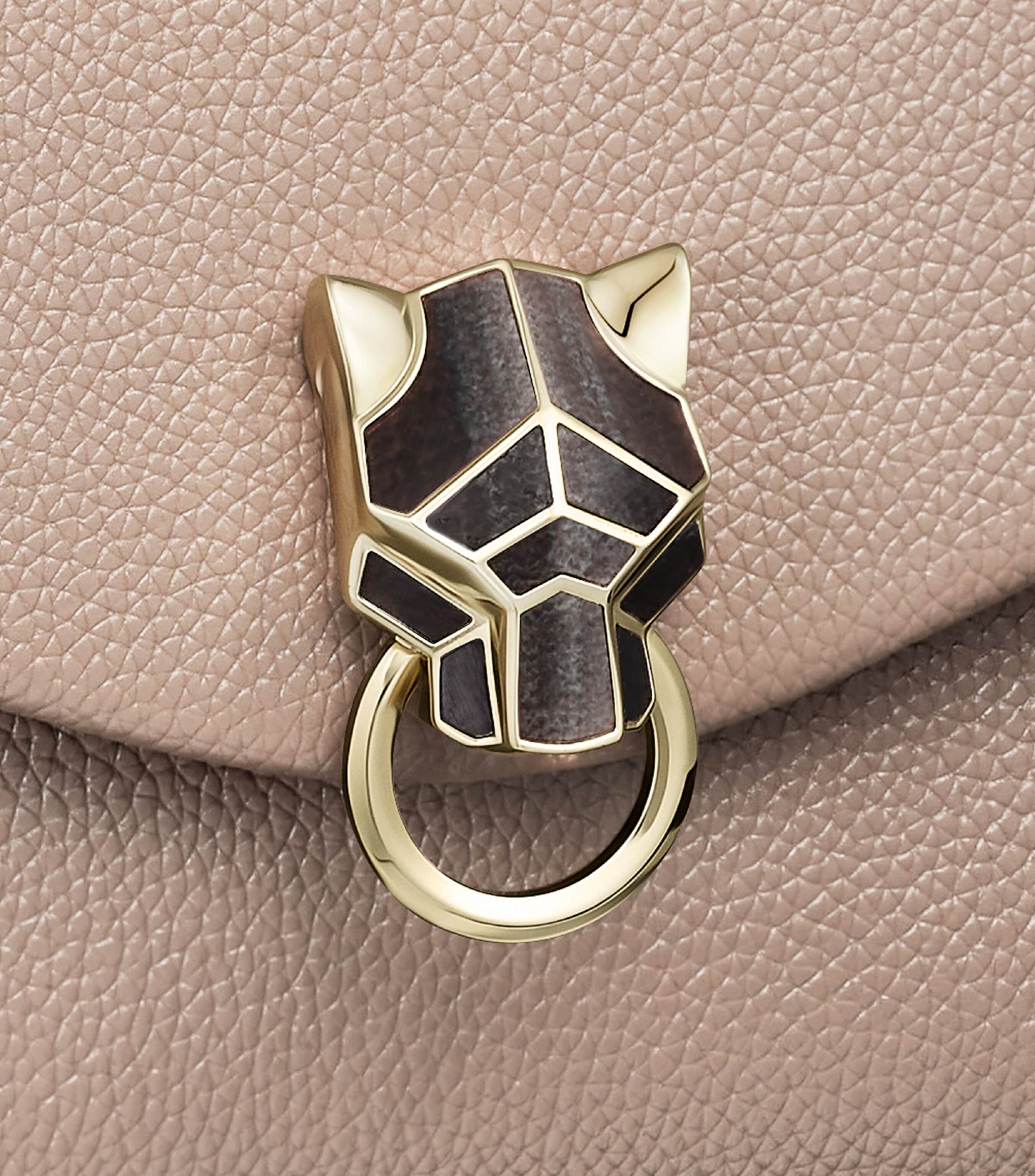 Small Panthère Graphique de Cartier Shoulder Bag BEIGE Image 6