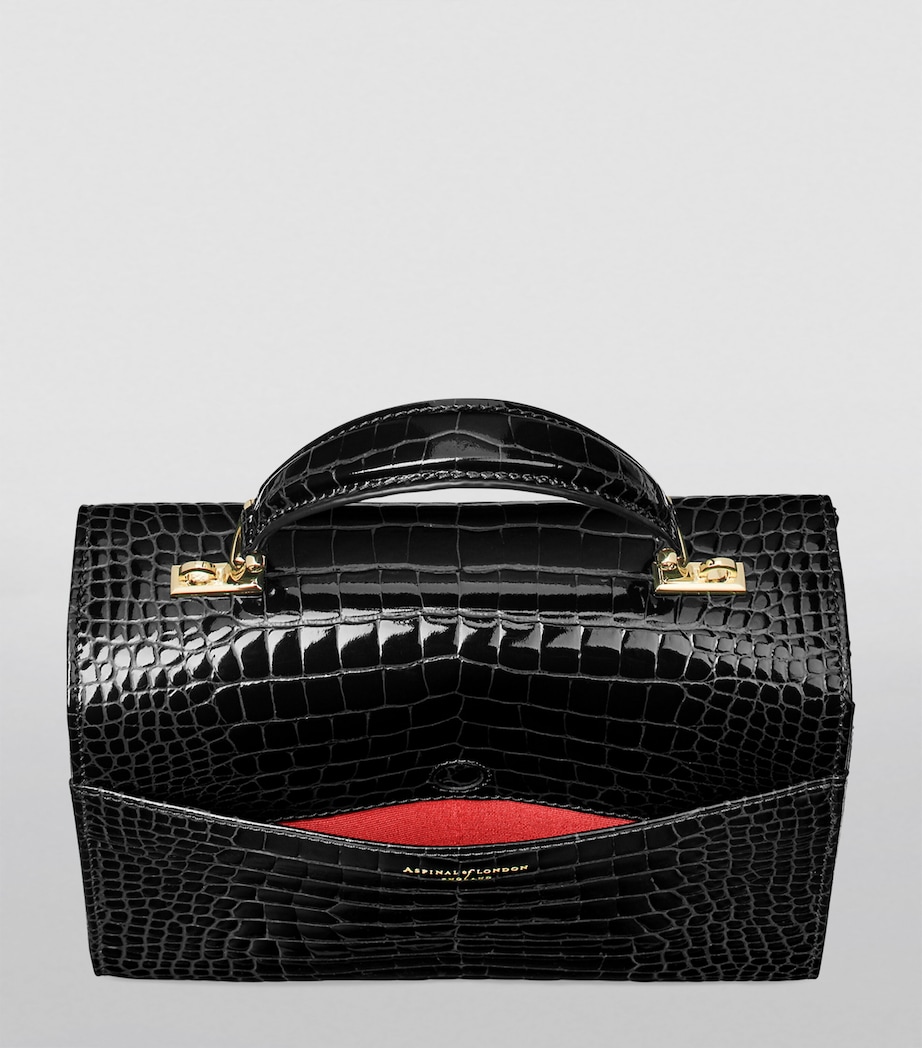 Aspinal Of London Mayfair Top-Handle Bag Black Image 9