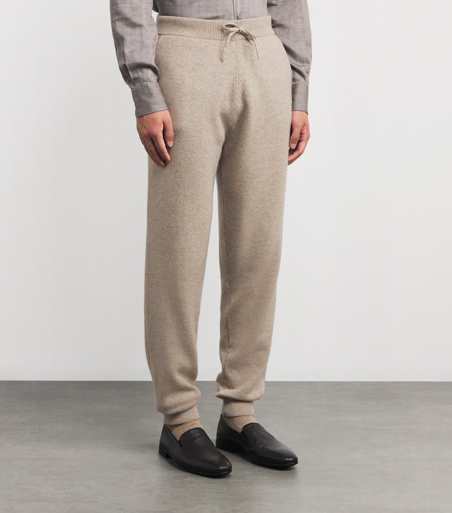 Cashmere Sweatpants DARK MEDIUM DYED Image 3