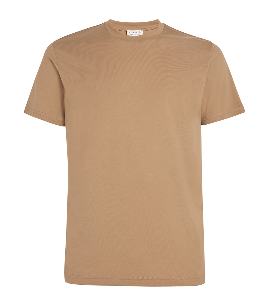 Supima Cotton Riviera T-Shirt BRFZ-DUNE Image 1