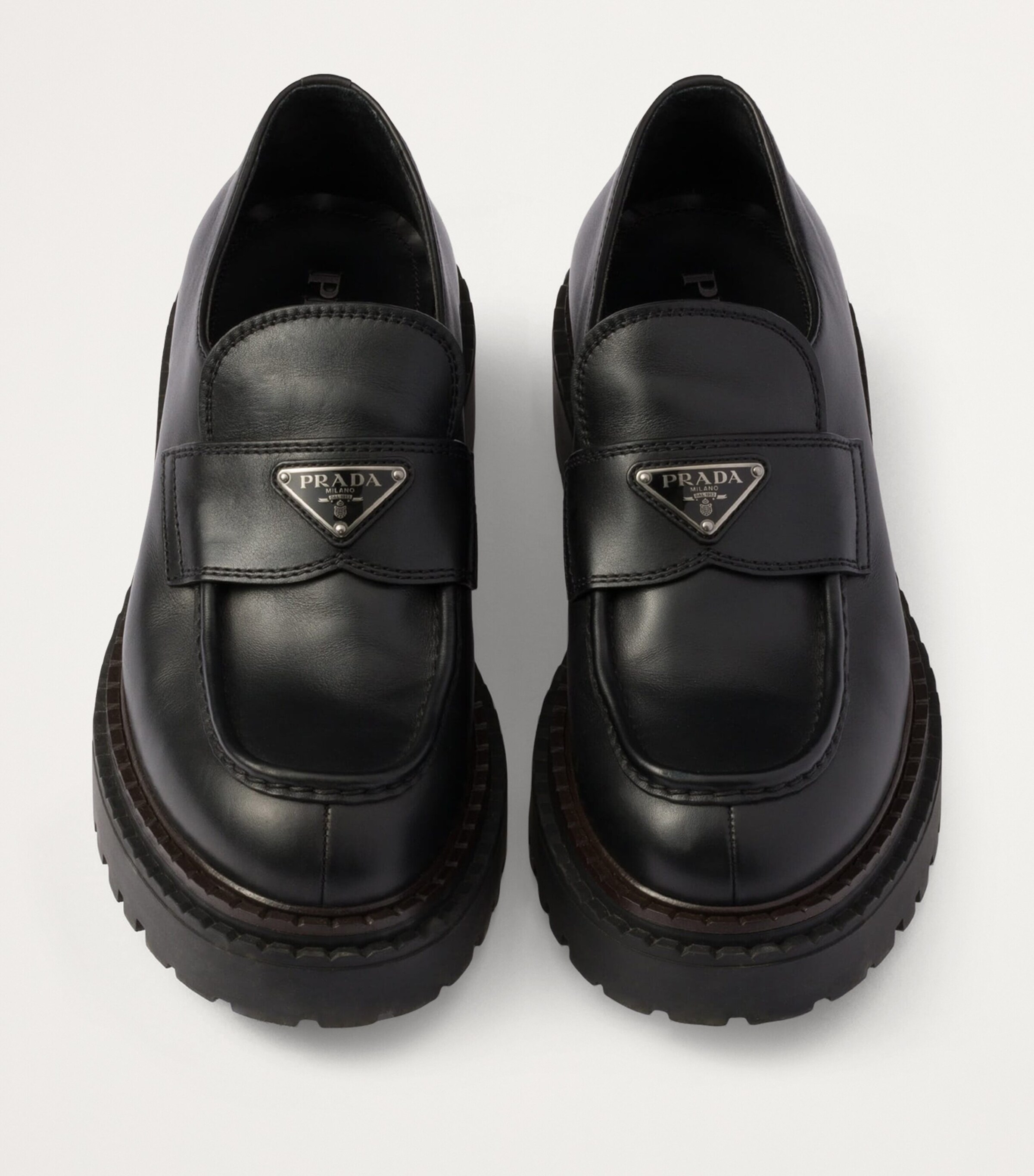 Prada Patent Leather Loafers Image 2
