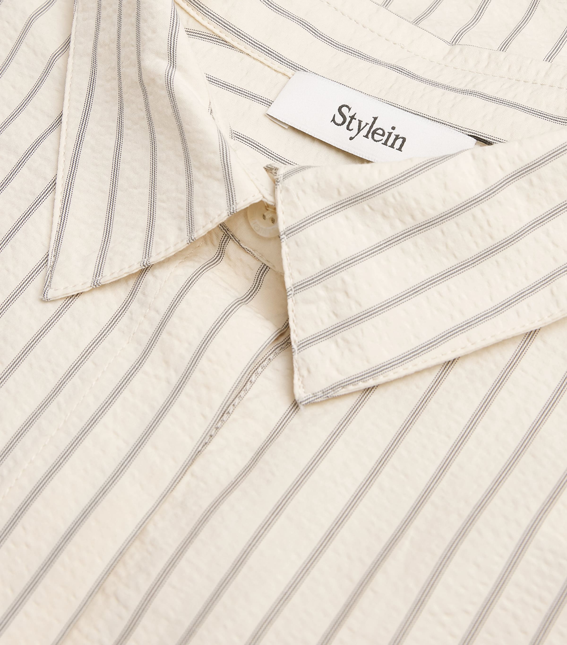 Stylein Womens Stripe Jansell Shirt Cream Stripe Image 6