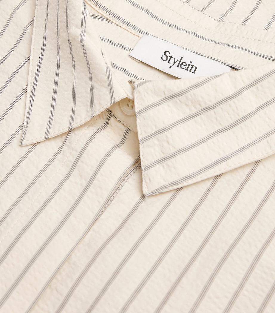 Stylein Womens Stripe Jansell Shirt Cream Stripe Image 6