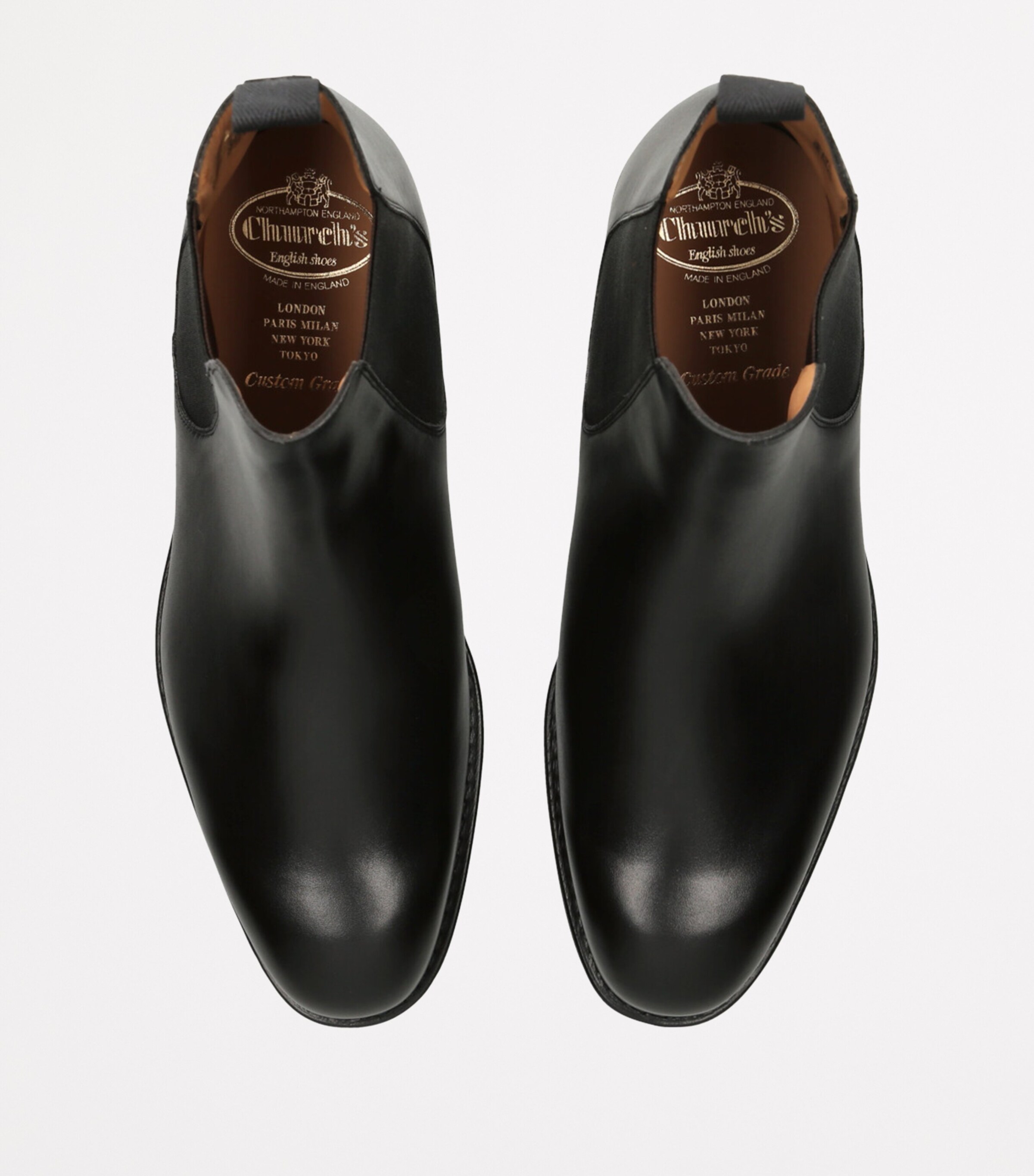 Leather Amberley 2 Chelsea Boots BLACK Image 4