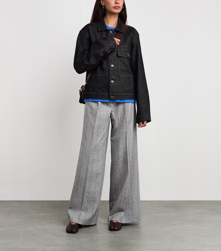 Wool-Blend Trousers GREY Image 2