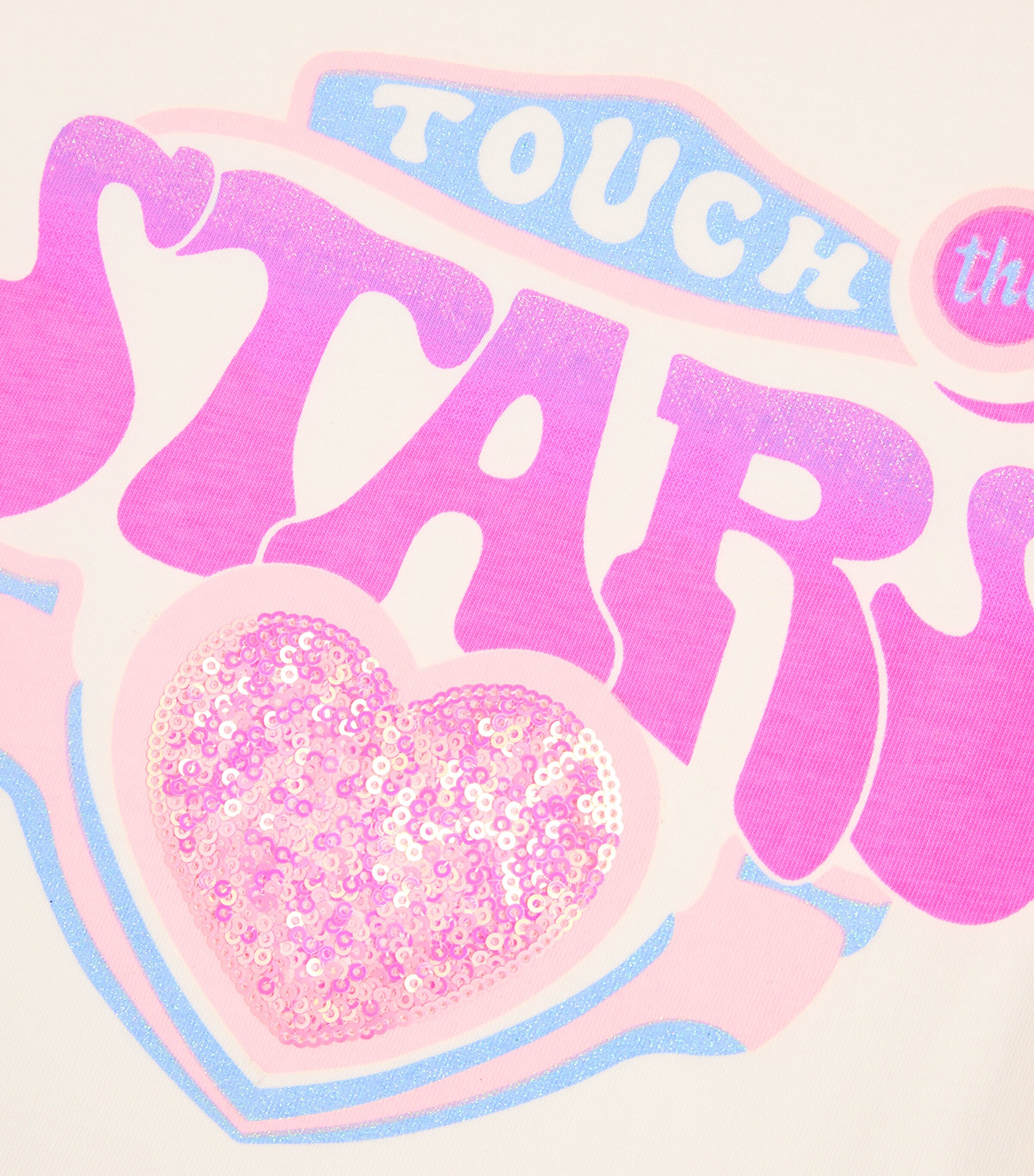 Touch the Stars T-Shirt (8-12 Years) IVORY Image 3
