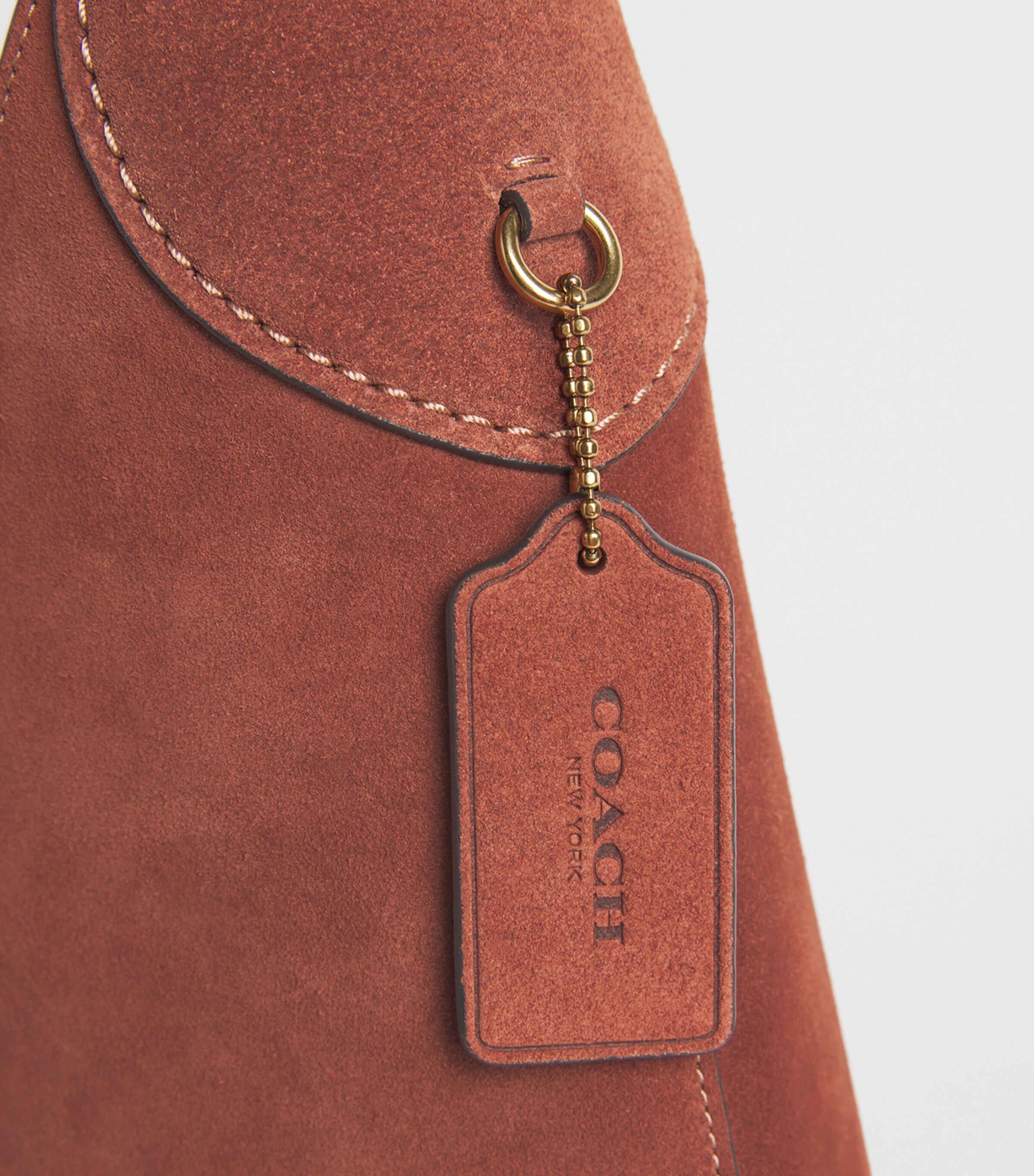 Coach Suede Brooklyn 39 Shoulder Bag Image 6