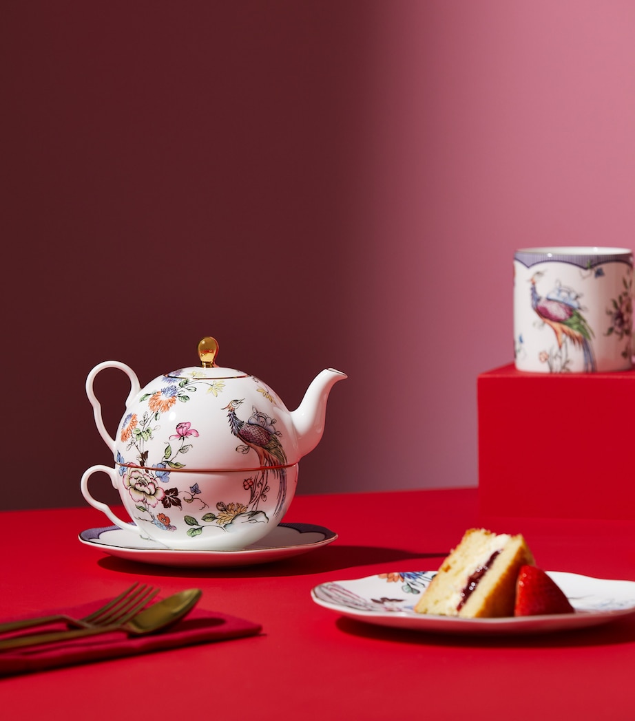 Fortune Teapot, Teacup and Saucer MULTI Image 2