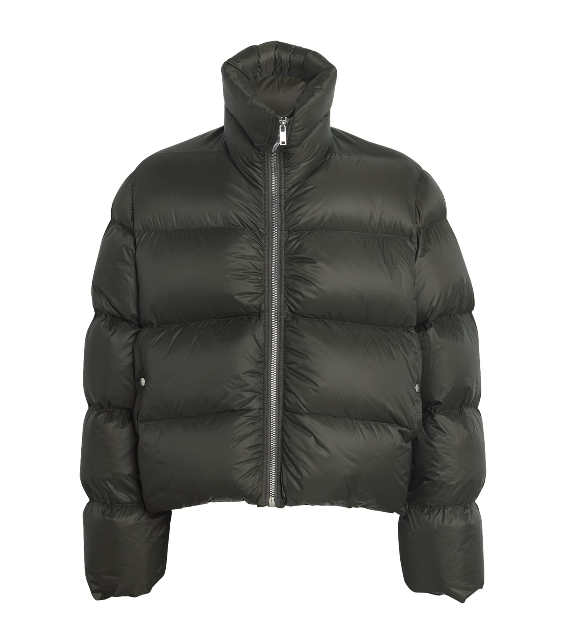 Rick Owens Down-filled Puffer Jacket In Green