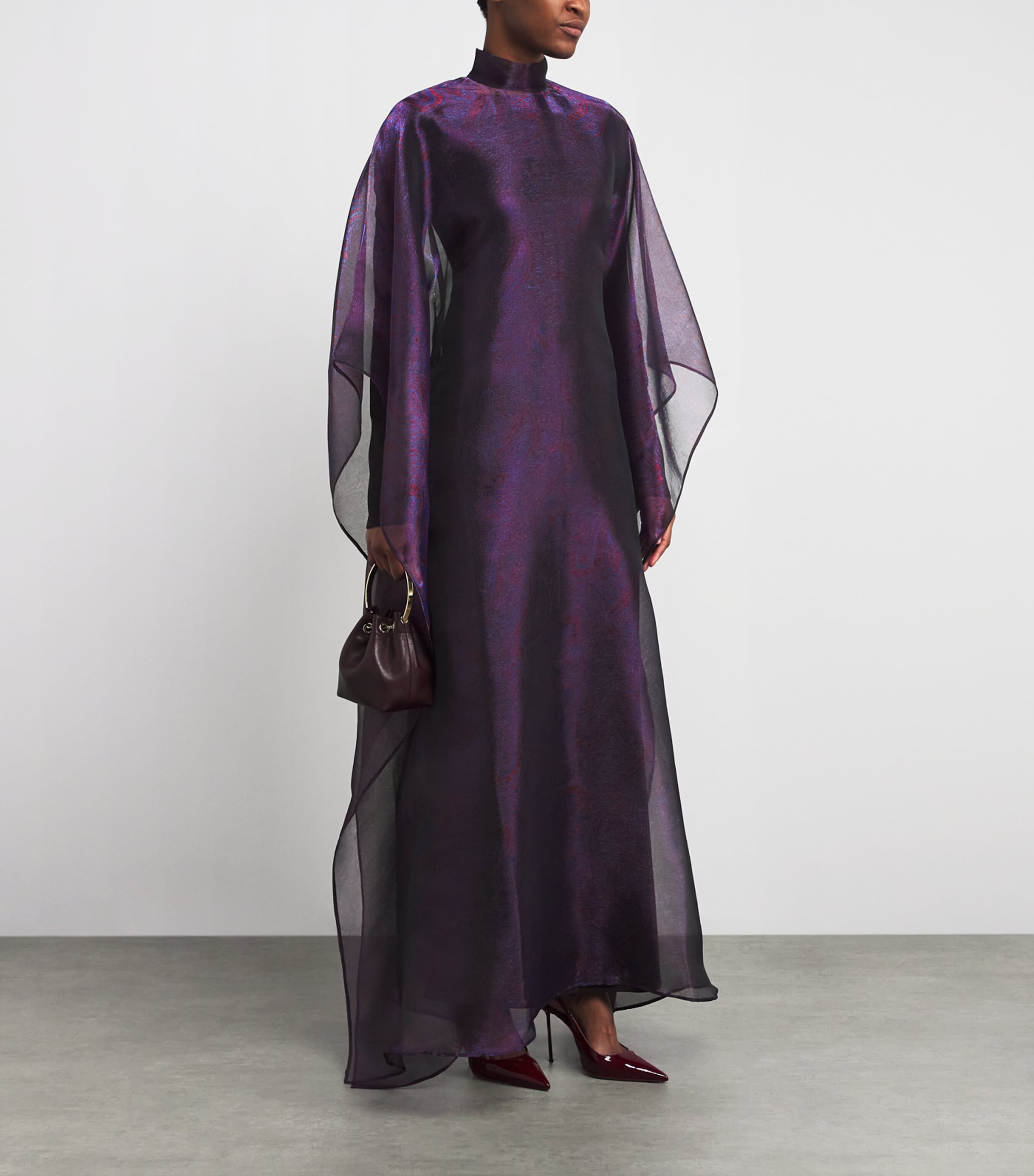 Organza Surratt Maxi Kaftan VIOLET Image 2
