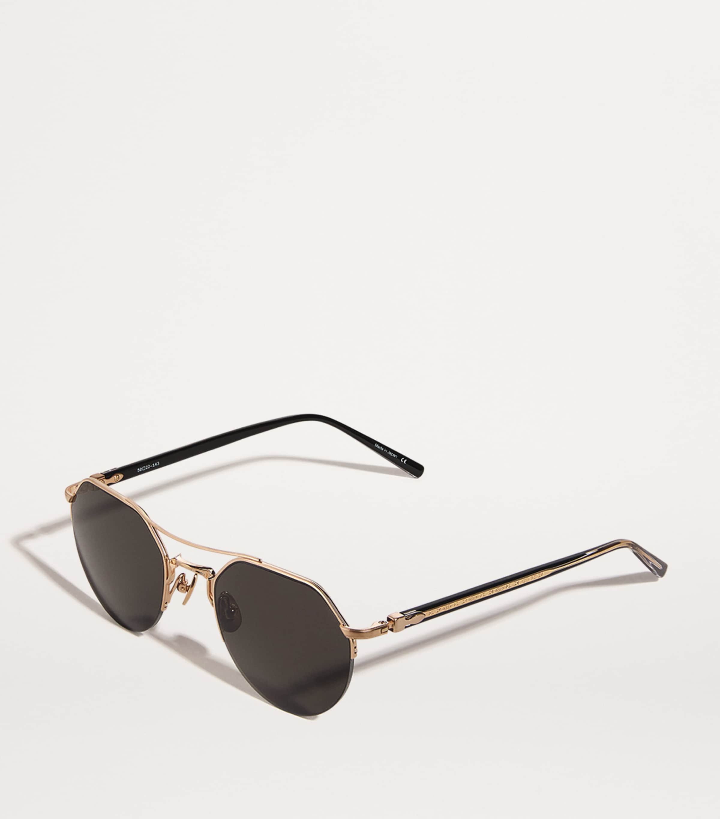 Matsuda M3141 Sunglasses Brushed Gold Image 2