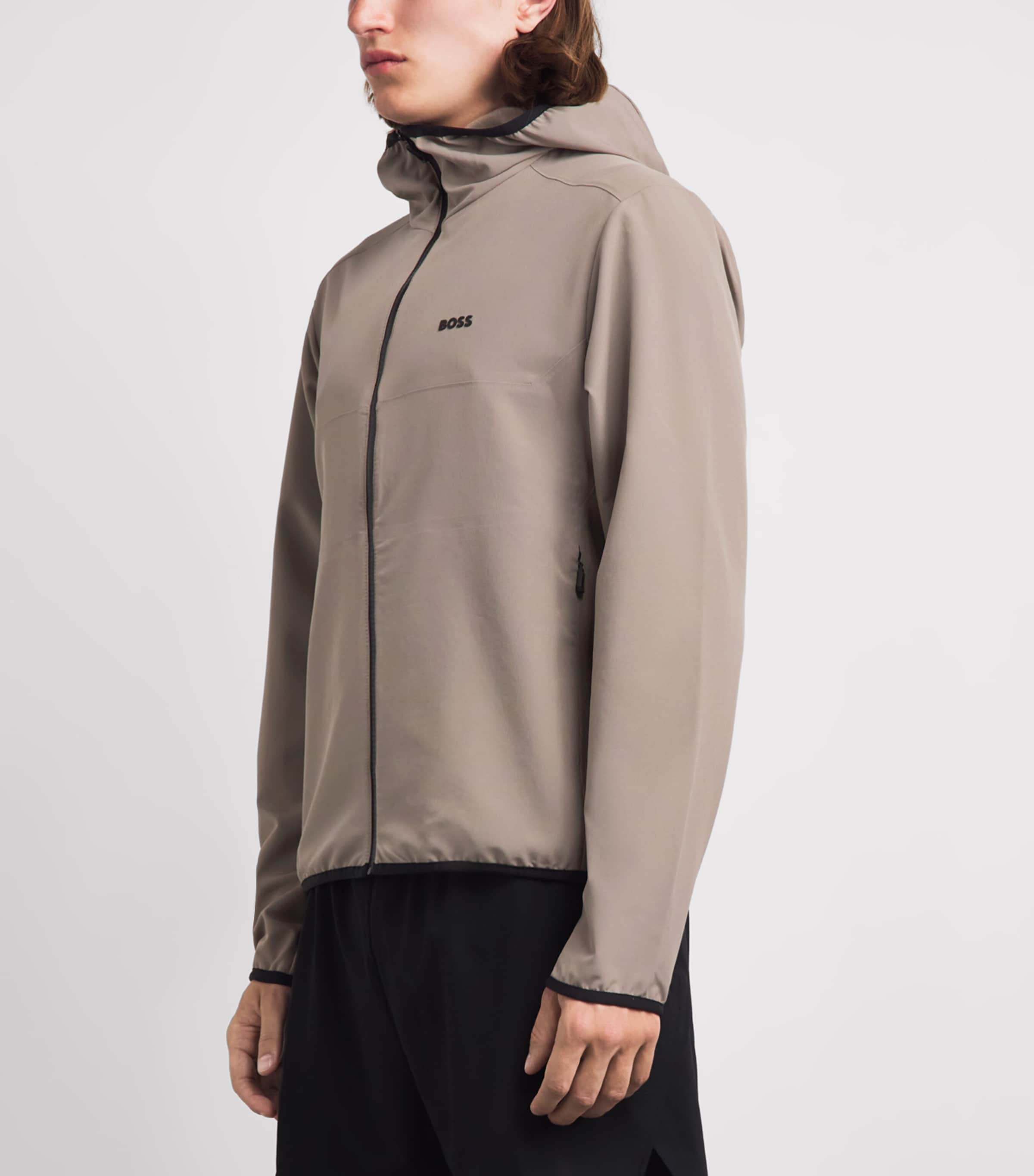 BOSS Mens Water-Resistant Commuter Pro Jacket Light Pastel Image 4